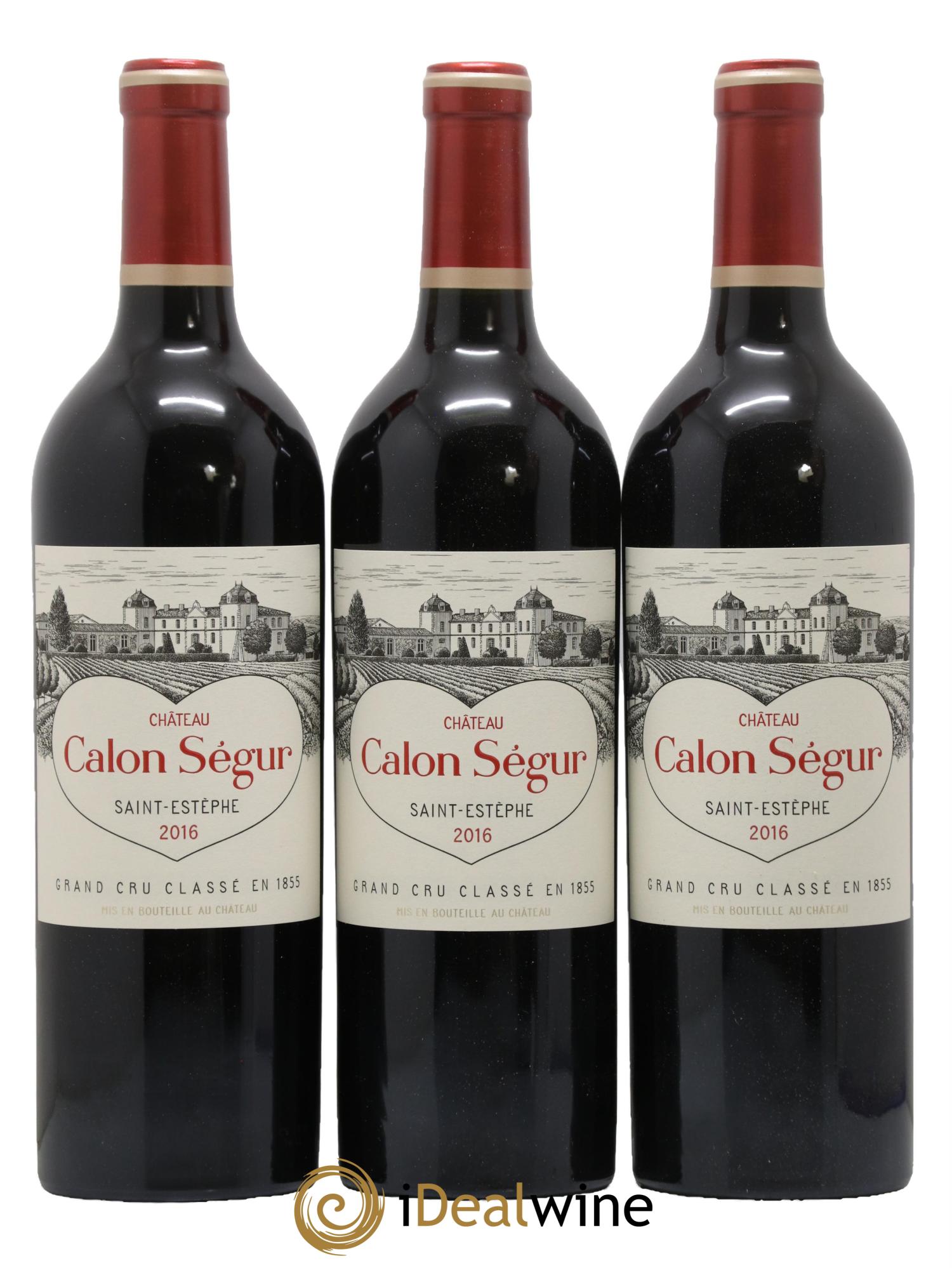 Château Calon Ségur 3ème Grand Cru Classé 2016 - Lot of 6 bottles - 1