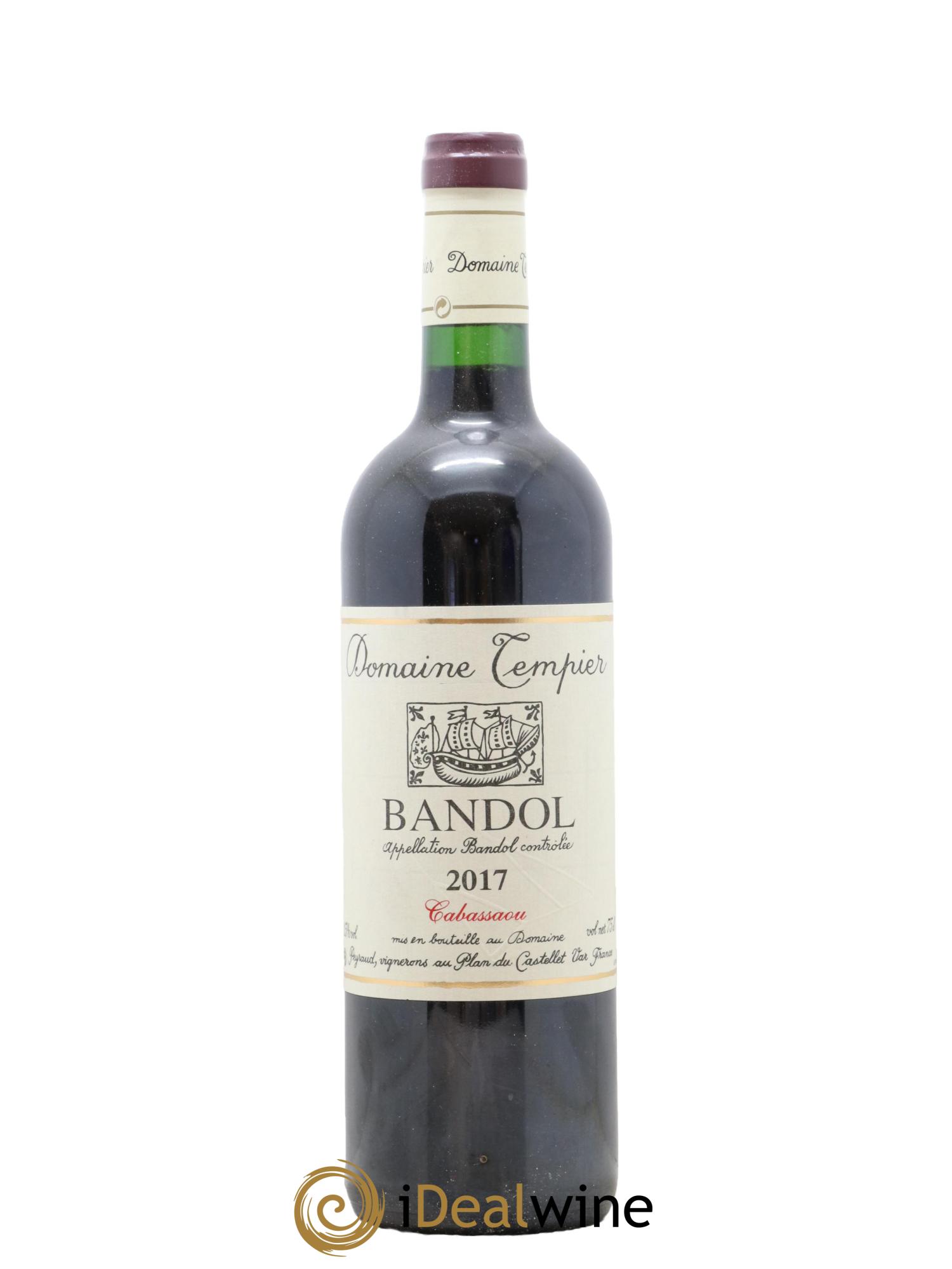 Bandol Domaine Tempier Cuvée Cabassaou Famille Peyraud 2017 - Posten von 1 Flasche - 0