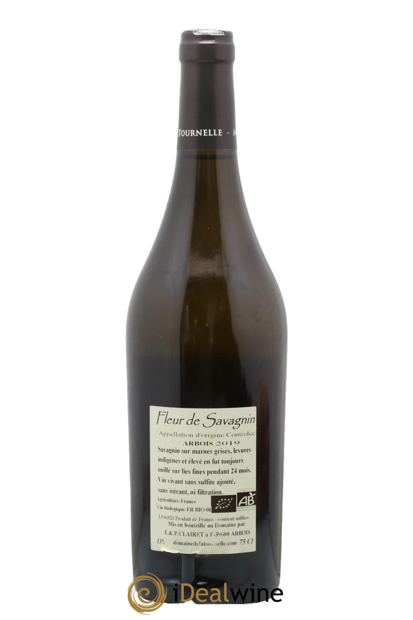 Arbois Fleur De Savagnin Domaine de la Tournelle  2019 - Lot de 1 bouteille - 1