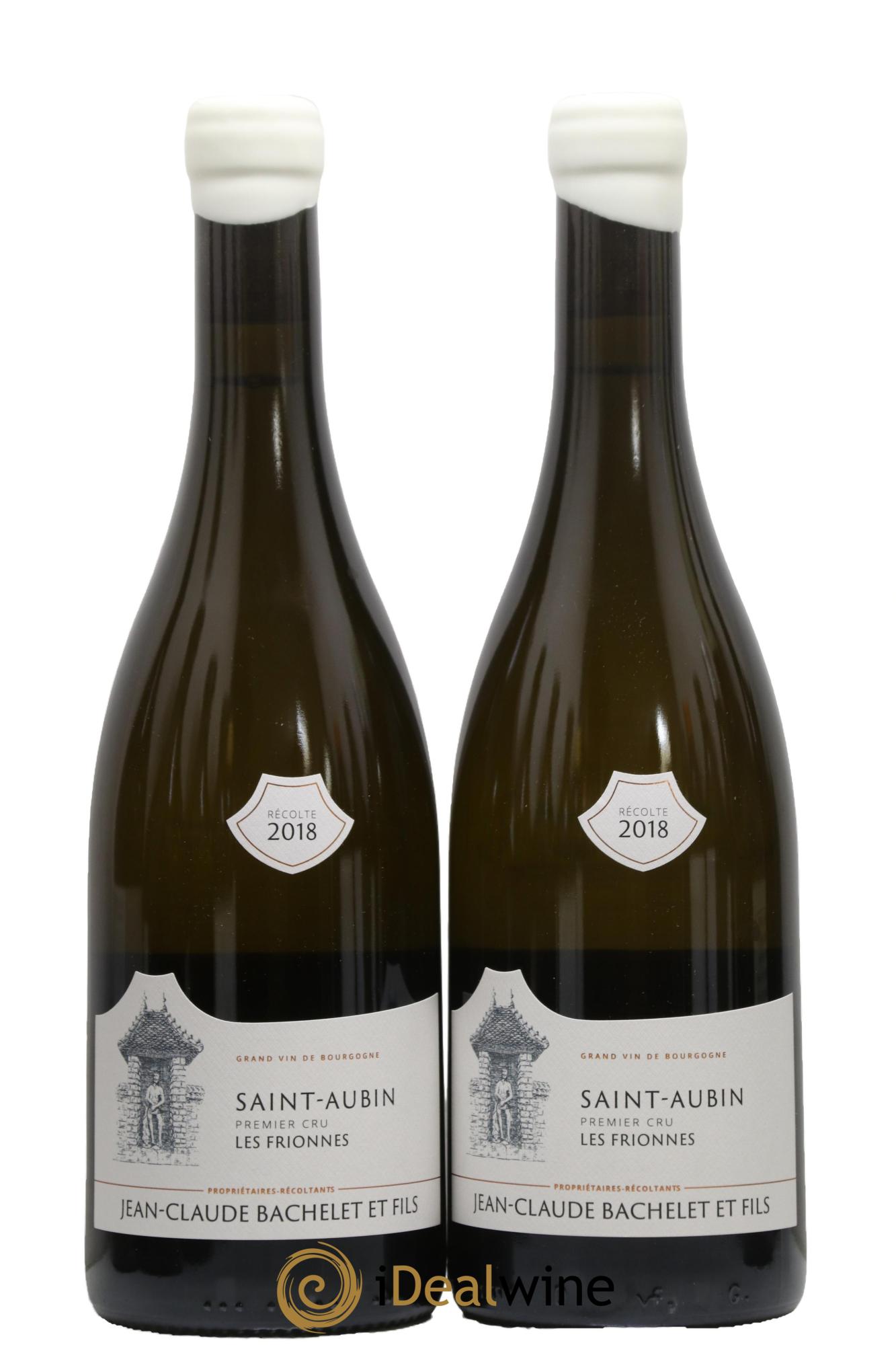 Saint-Aubin 1er Cru Les Frionnes Domaine Jean Claude Bachelet 2018 - Lot of 2 bottles - 0