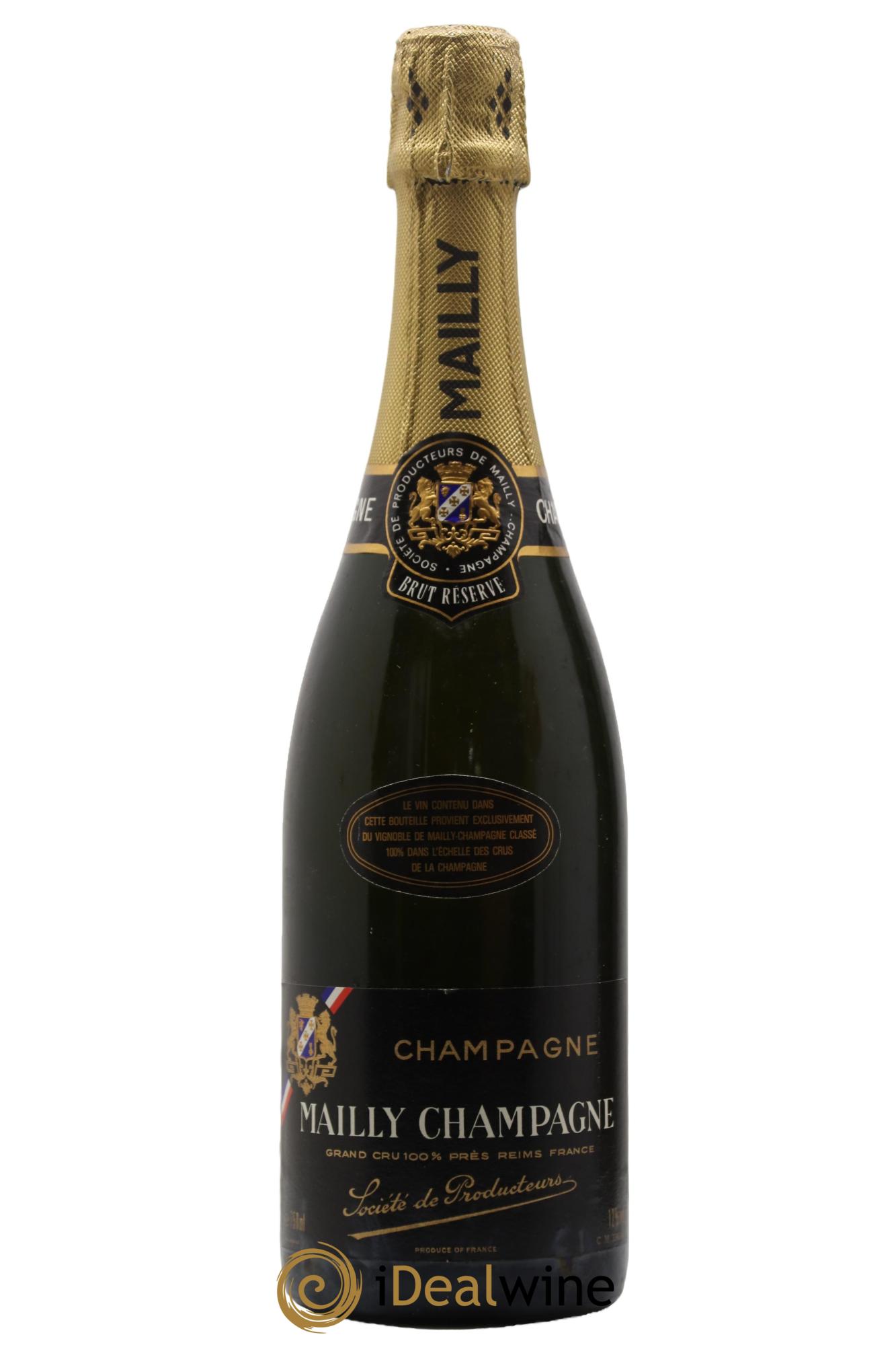 Champagne Brut Réserve Mailly - Lot de 1 bouteille - 0