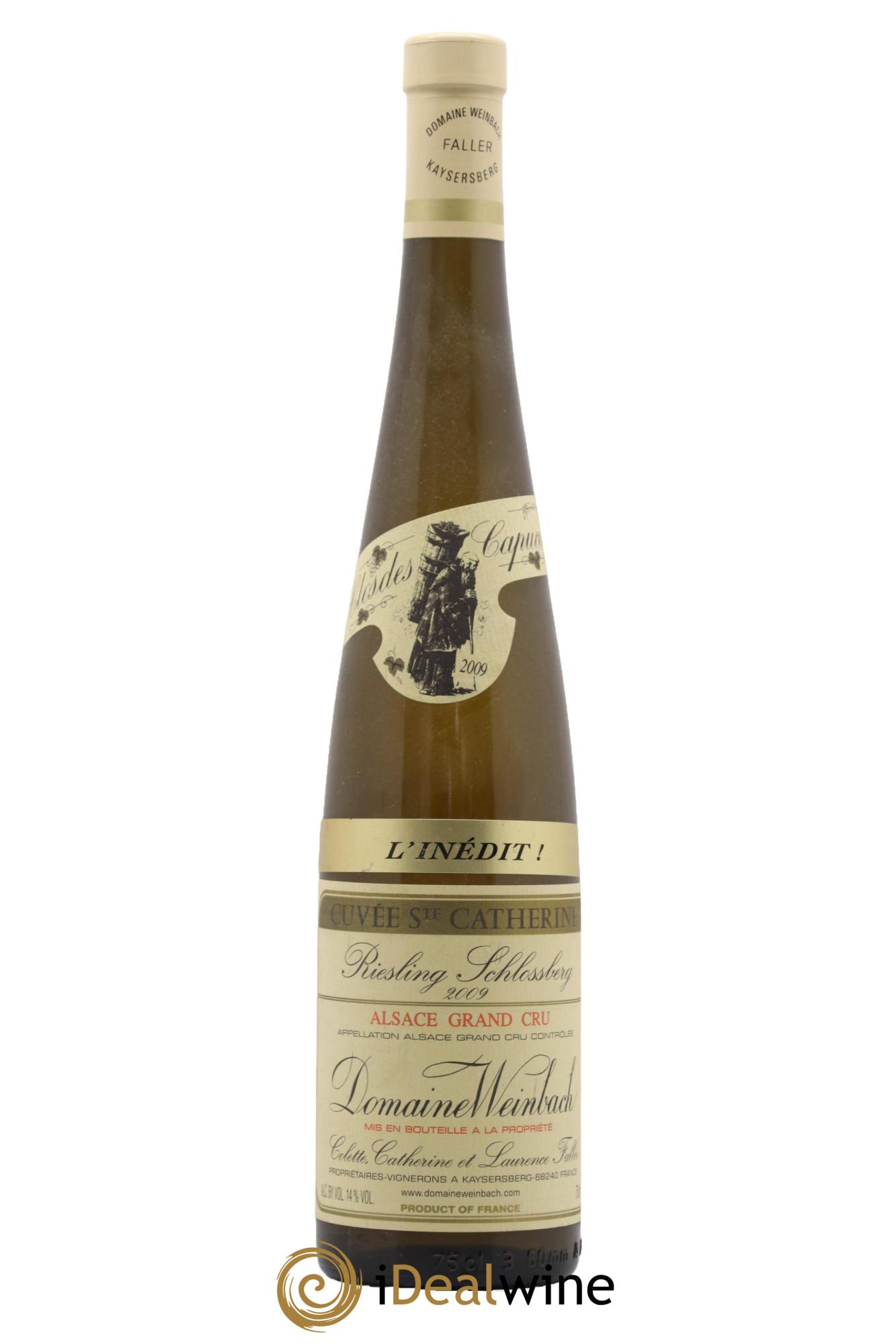 Alsace Riesling Grand Cru Schlossberg Cuvée Sainte Catherine l'Inédit Weinbach (Domaine) 2009 - Lotto di 1 bottiglia - 0