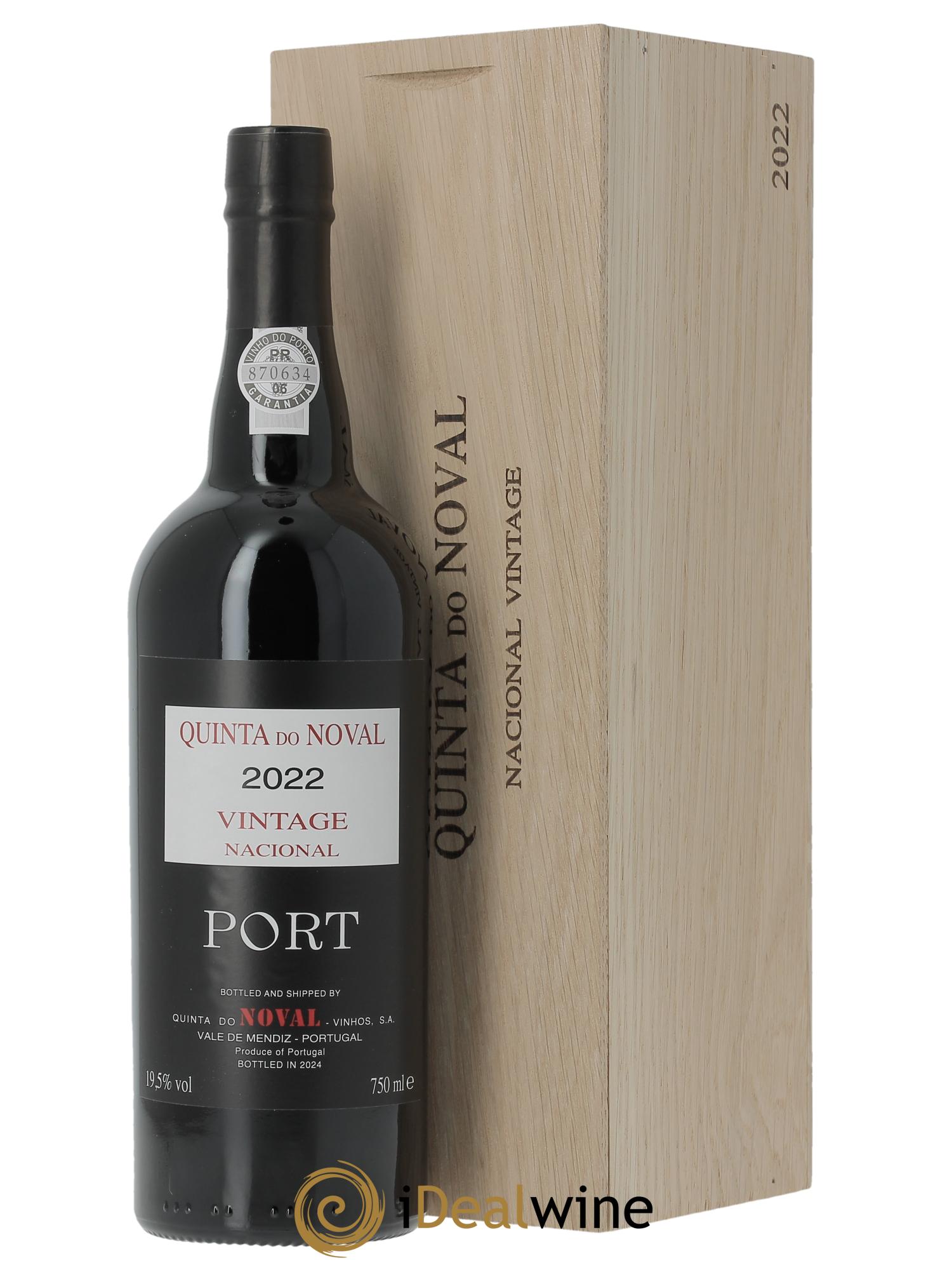 Porto Quinta Do Noval Nacional  2022 - Lot de 1 bouteille - 1