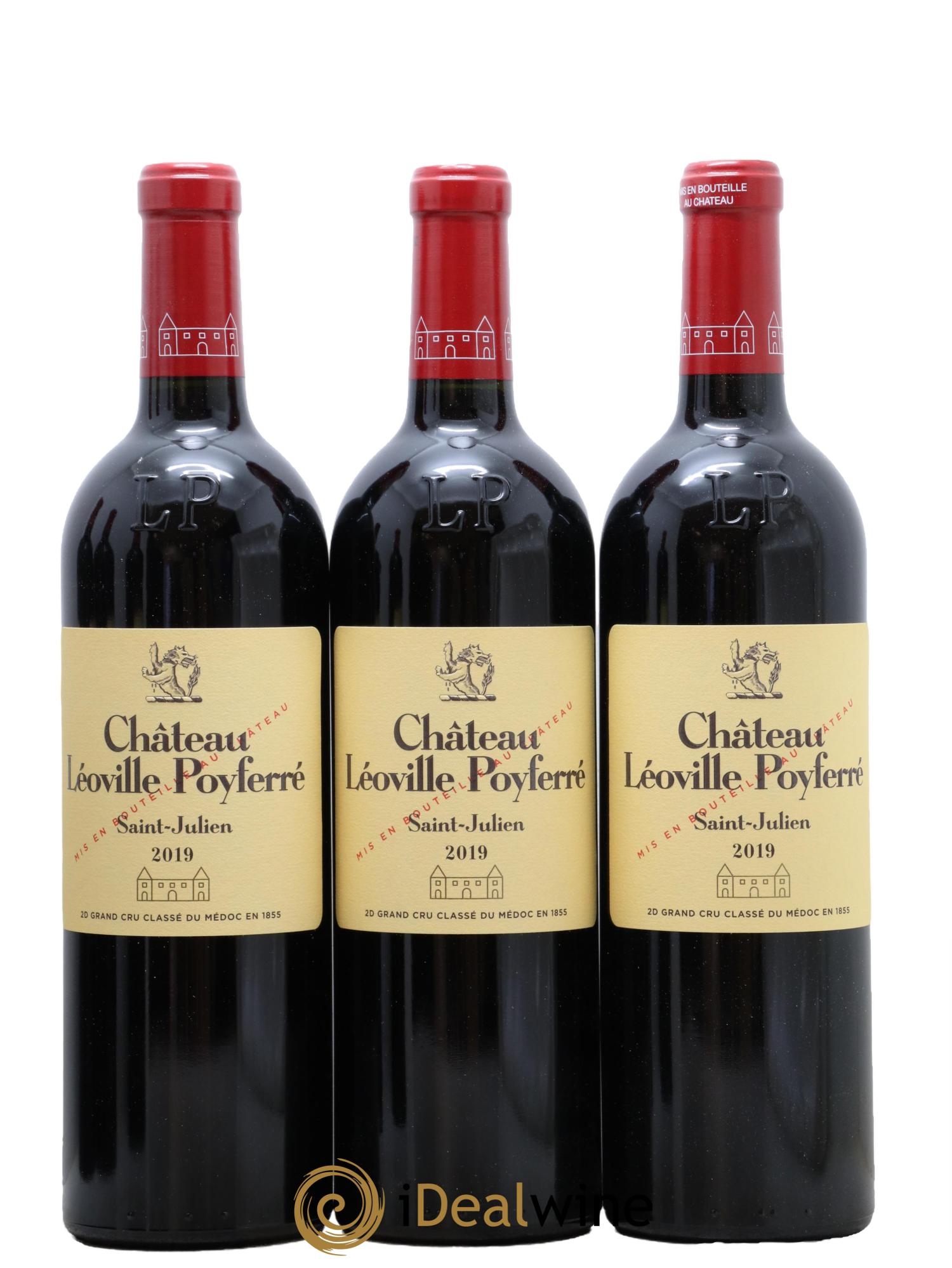 Château Léoville Poyferré 2ème Grand Cru Classé 2019 - Lot de 6 bouteilles - 1