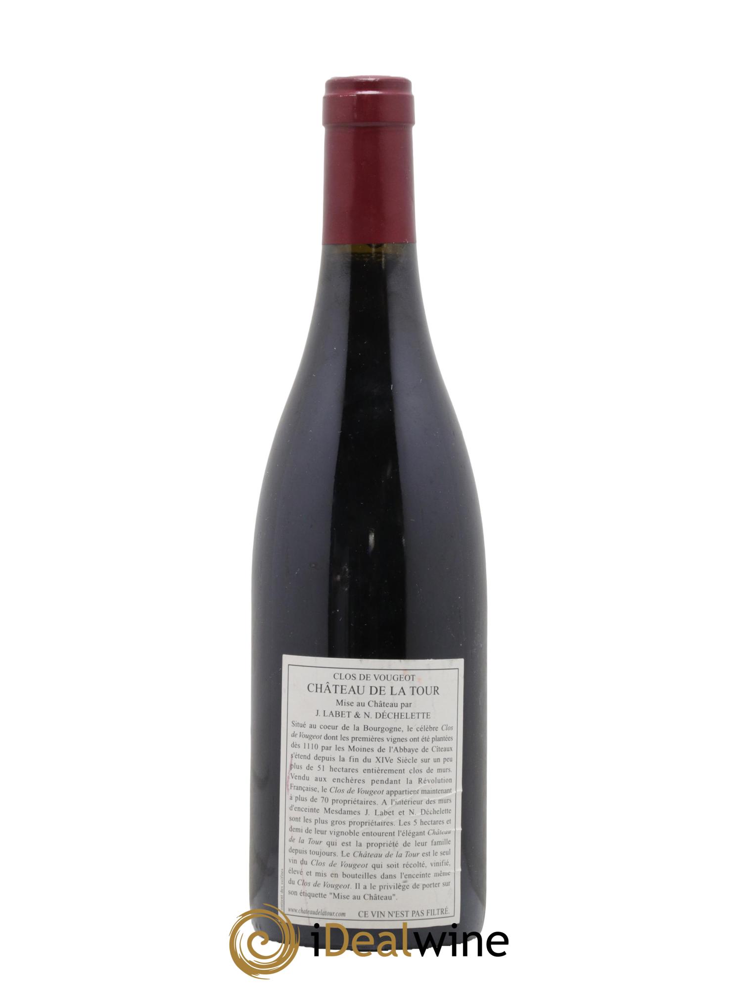 Clos de Vougeot Grand Cru Château de La Tour 2005 - Lotto di 1 bottiglia - 1