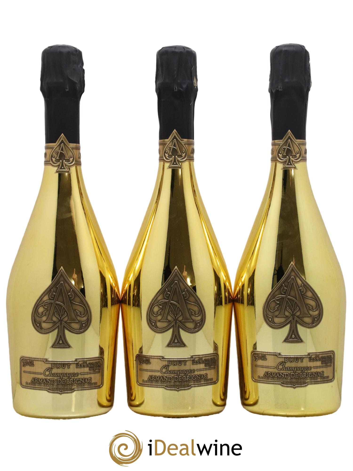 Champagne Armand de Brignac Brut Gold (Blanc effervescent)