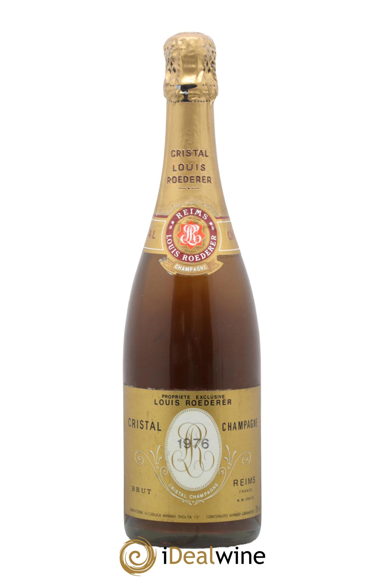 Cristal Louis Roederer 1976 - Lotto di 1 bottiglia - 0