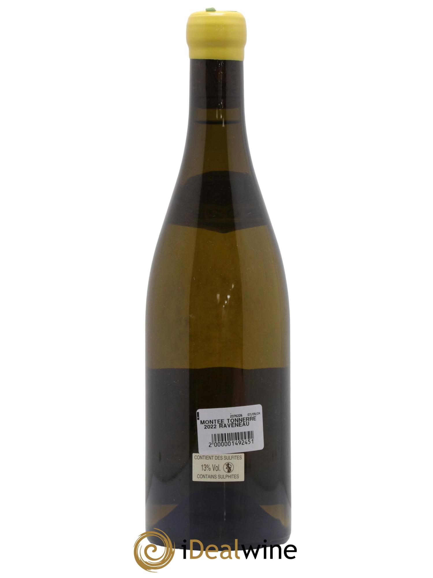 Chablis 1er Cru Montée de Tonnerre Raveneau (Domaine) 2022 - Posten von 1 Flasche - 1