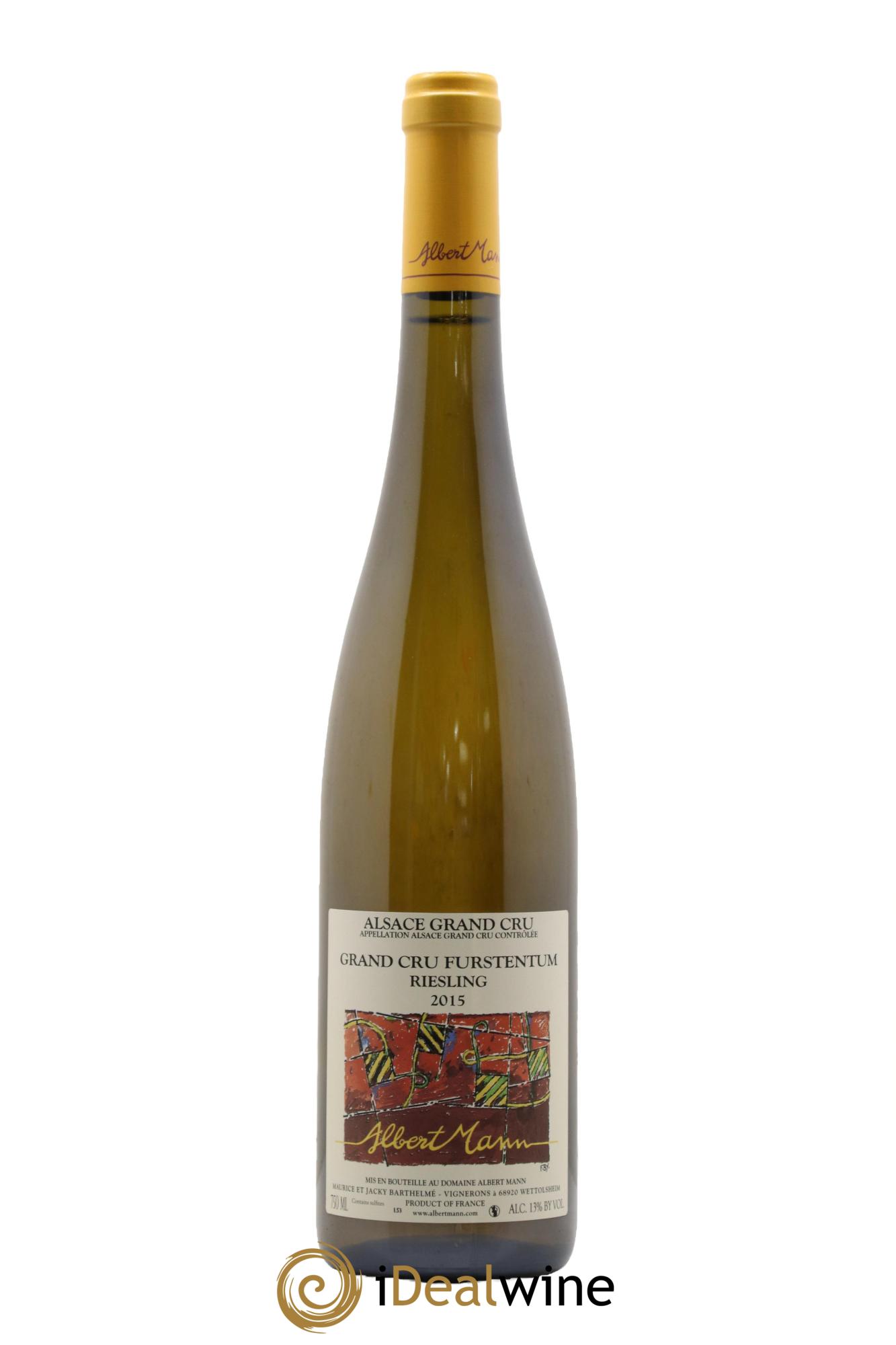 Alsace Riesling Grand Cru Furstentum Albert Mann 2015 - Lotto di 1 bottiglia - 0