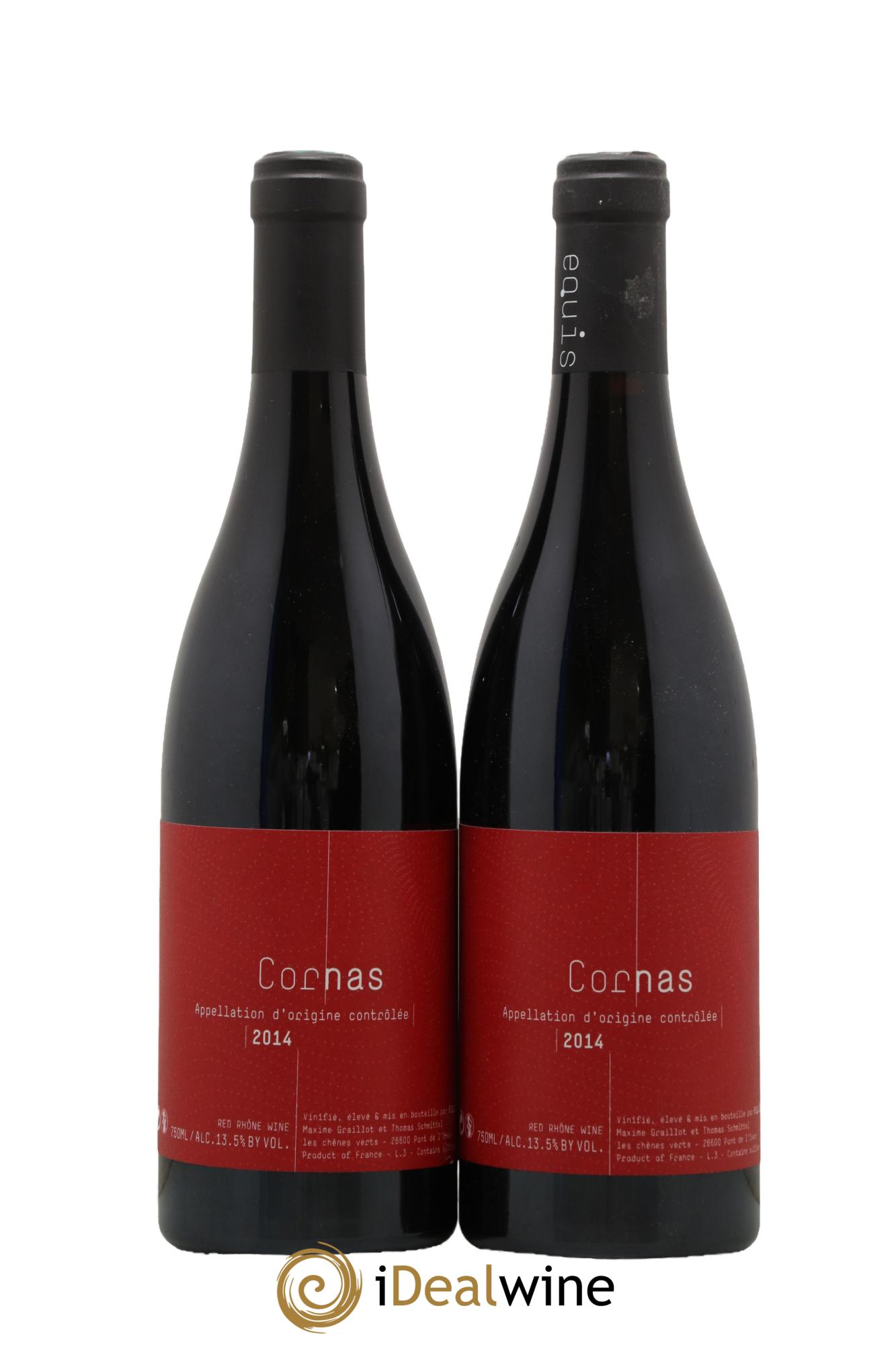 Cornas Lises (Domaine des) 2014 - Lot de 2 bouteilles - 0