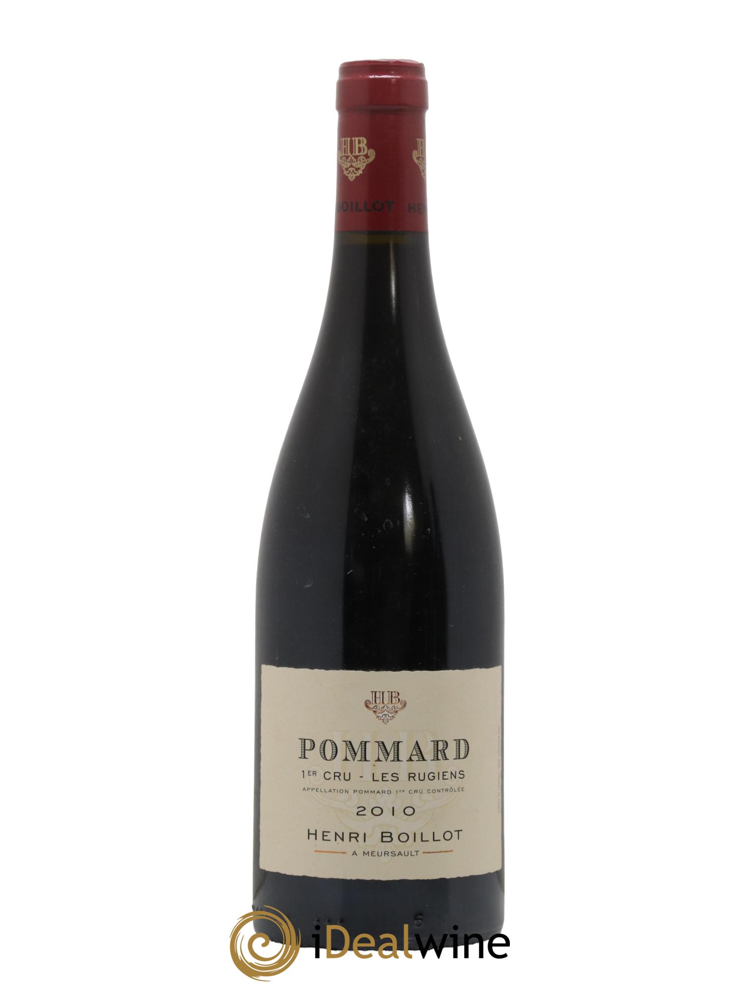 Pommard 1er Cru Les Rugiens Henri Boillot (Domaine) 2010 - Lot de 1 bouteille - 0