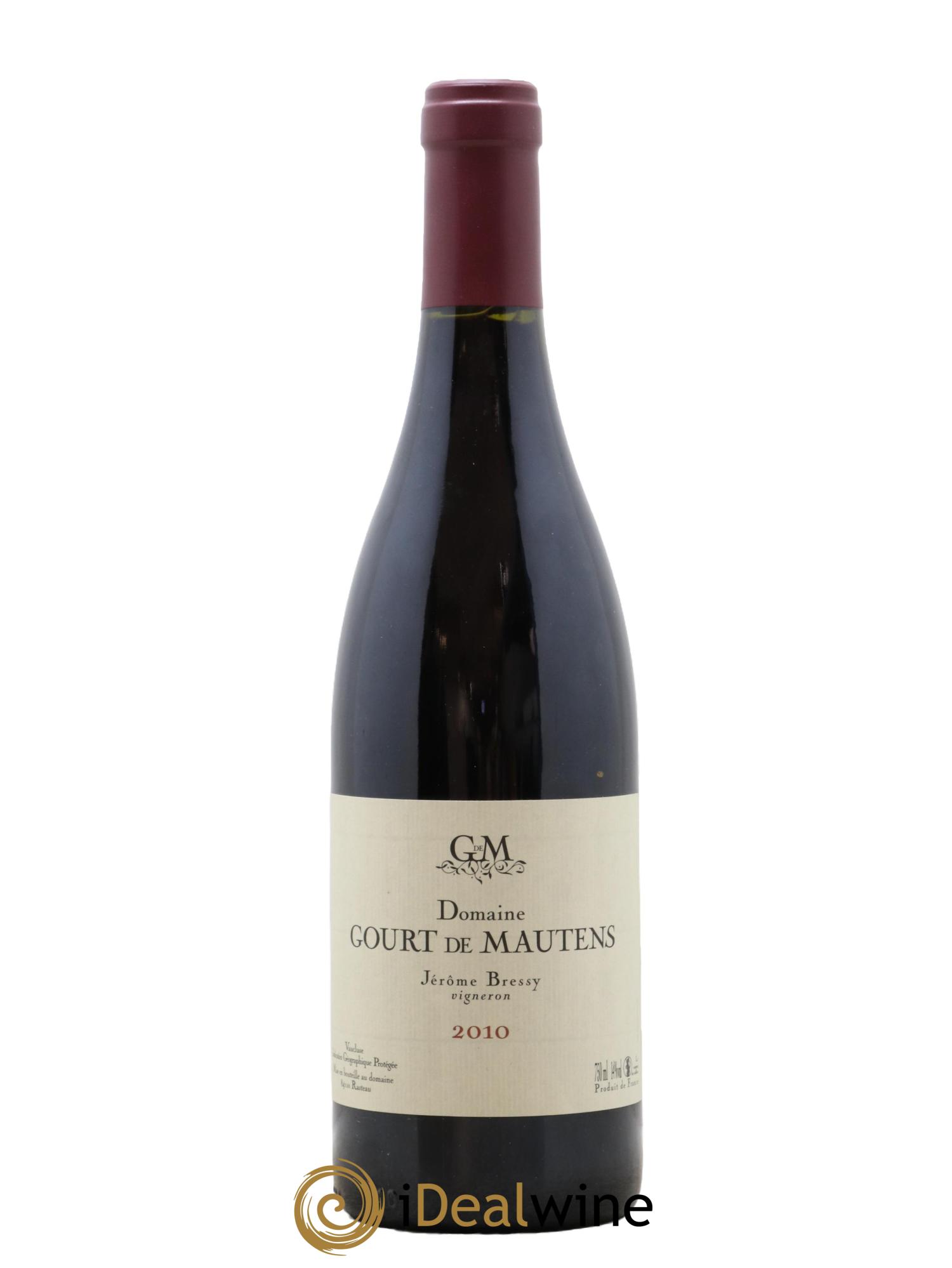 Rasteau Domaine Gourt de Mautens Jérôme Bressy 2010 - Lotto di 1 bottiglia - 0