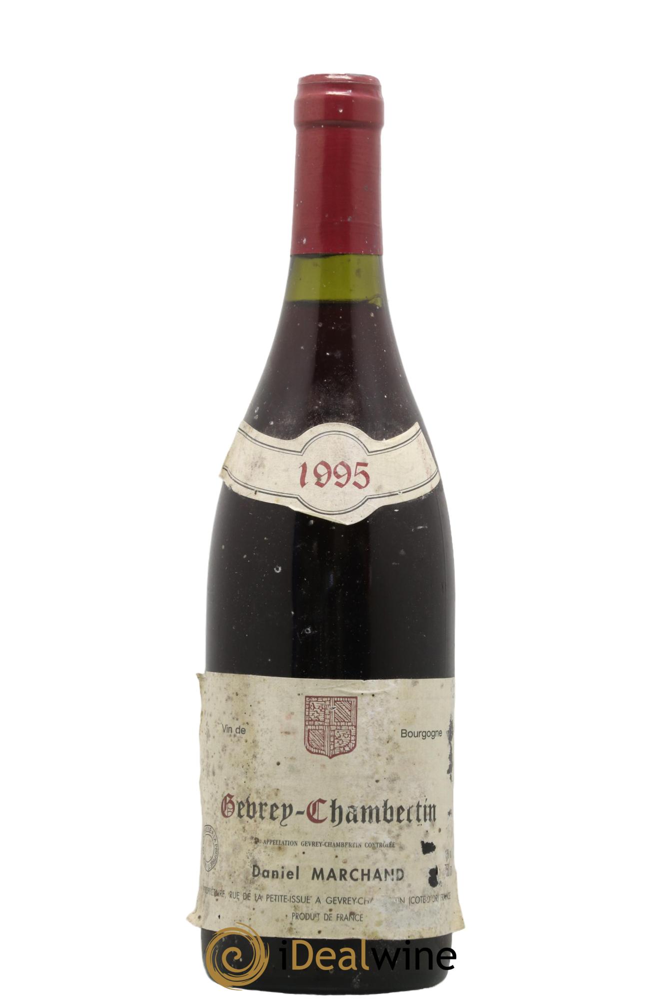 Gevrey-Chambertin Domaine Daniel Marchand 1995 - Lot of 1 bottle - 0