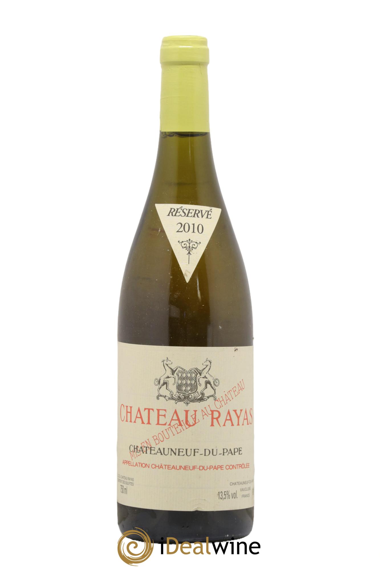 Châteauneuf-du-Pape Château Rayas Emmanuel Reynaud 2010 - Lot of 1 bottle - 0