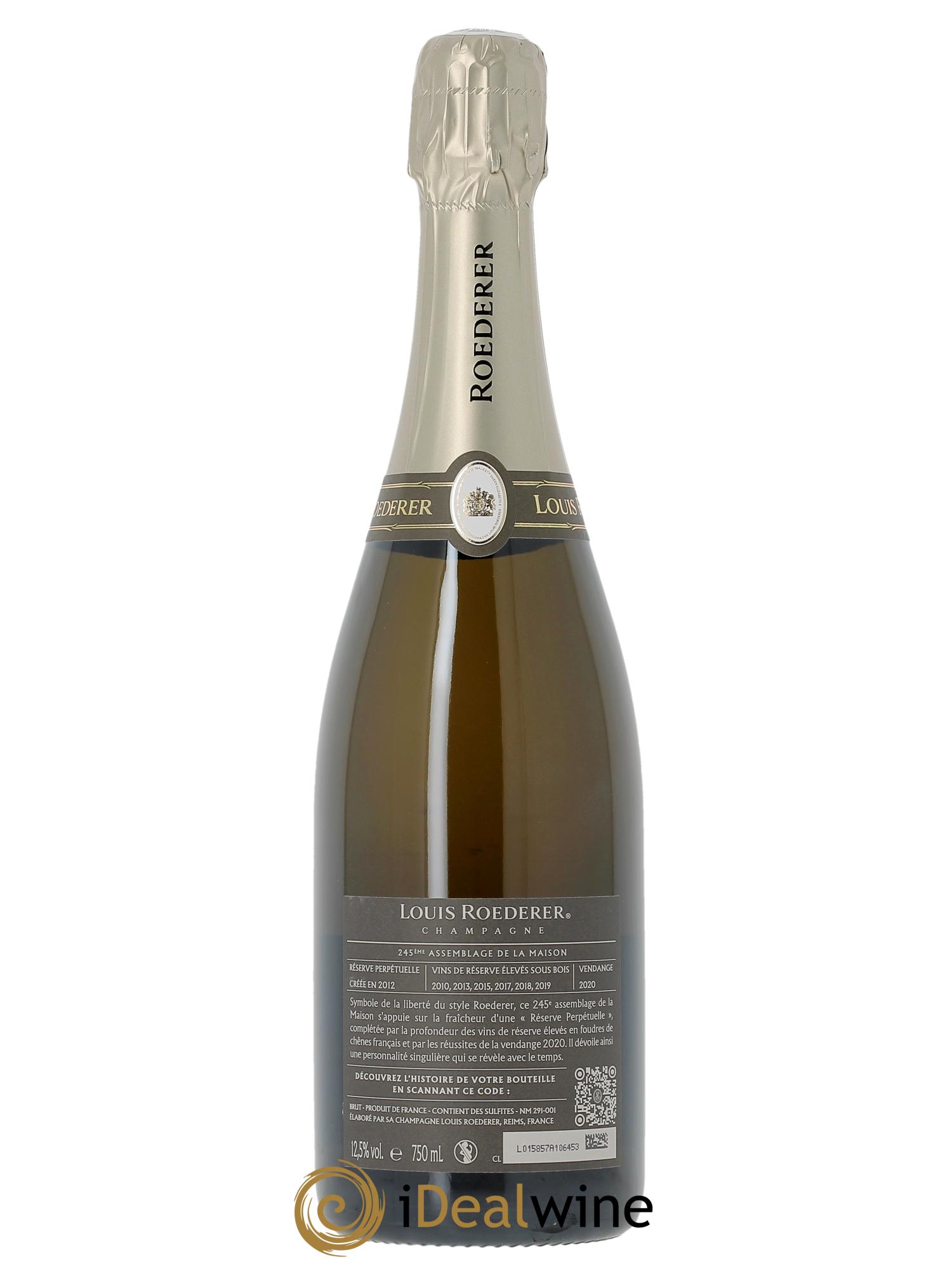 Collection 245 Brut Louis Roederer  - Lotto di 1 bottiglia - 2