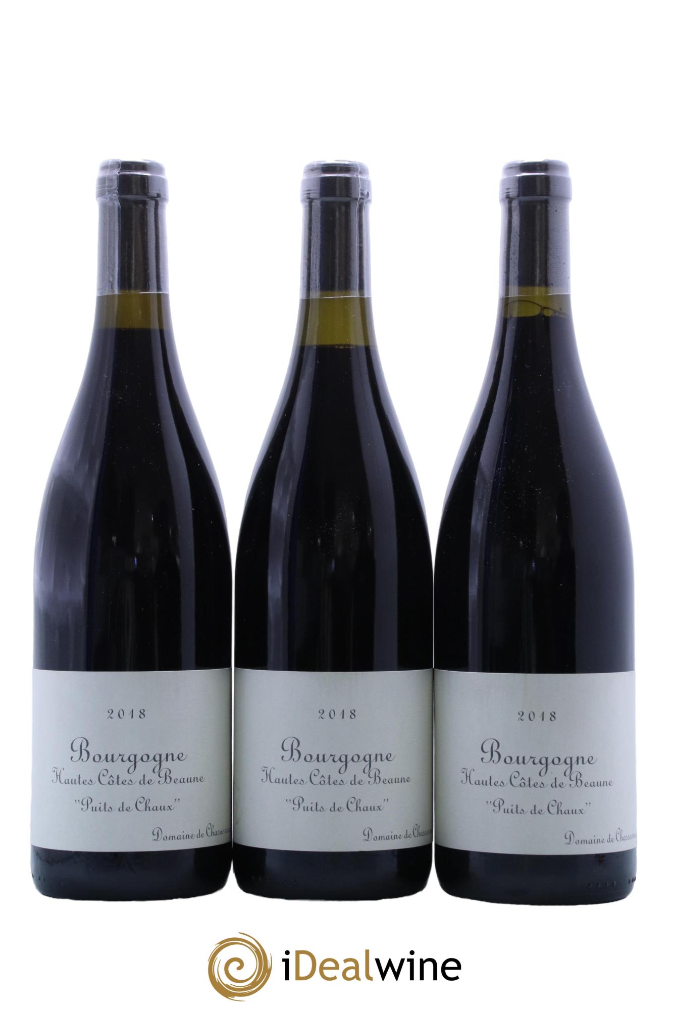 Hautes Côtes de Beaune Puits de Chaux Domaine de Chassorney - Frédéric Cossard  2018 - Lot de 3 bouteilles - 0