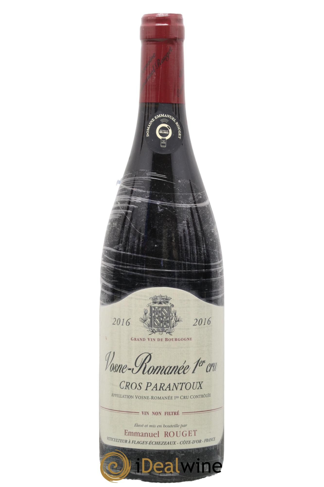 Vosne-Romanée 1er Cru Cros Parantoux Emmanuel Rouget 2016 - Posten von 1 Flasche - 0