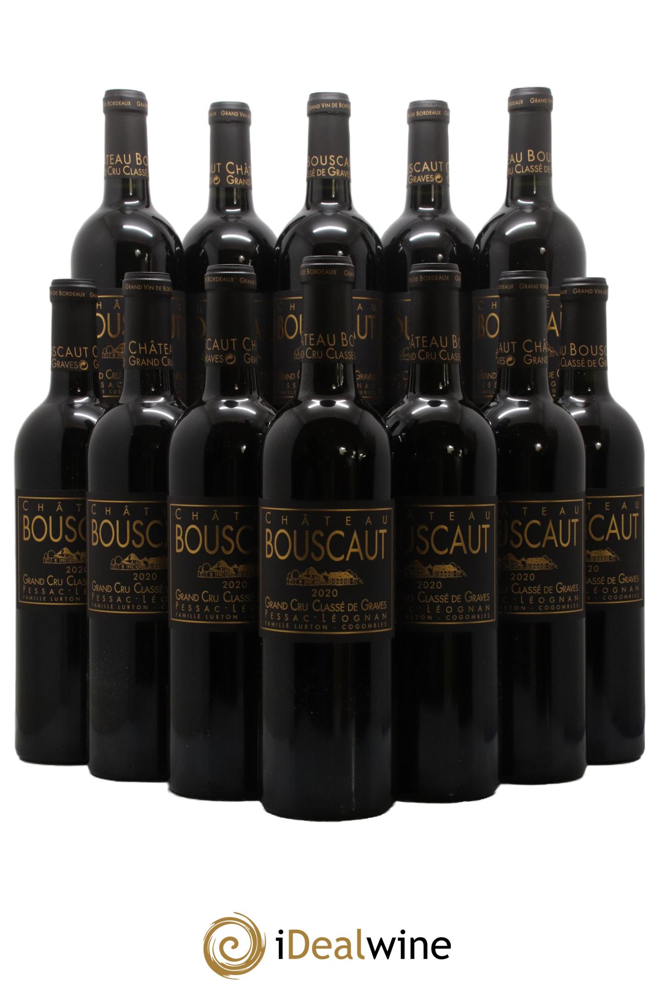 Château Bouscaut Cru Classé de Graves  2020 - Lot de 12 bouteilles - 0