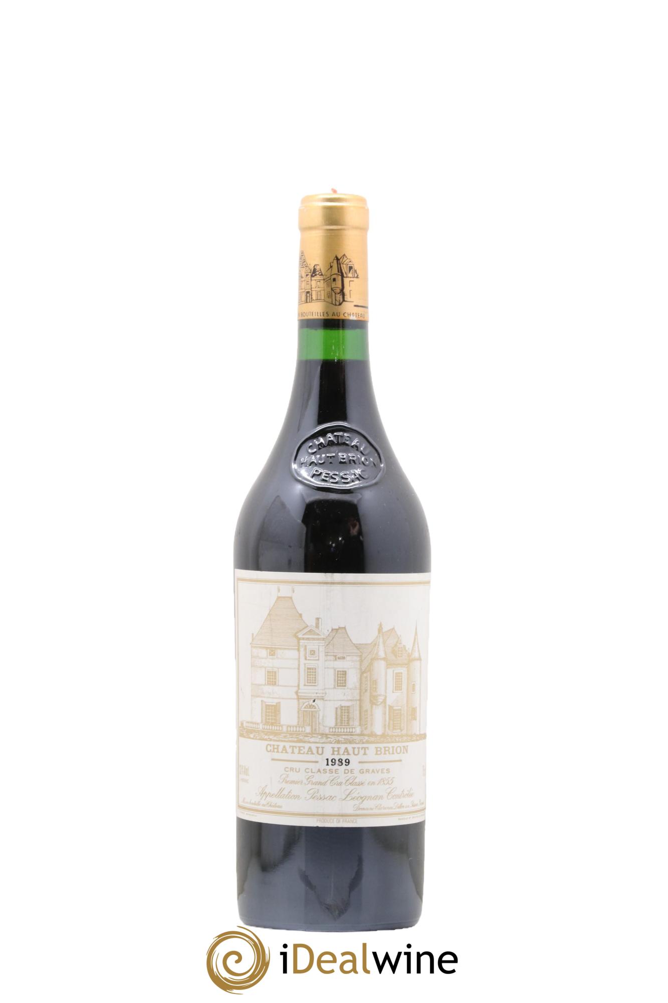 Château Haut Brion 1er Grand Cru Classé 1989 - Lot de 1 bouteille - 0