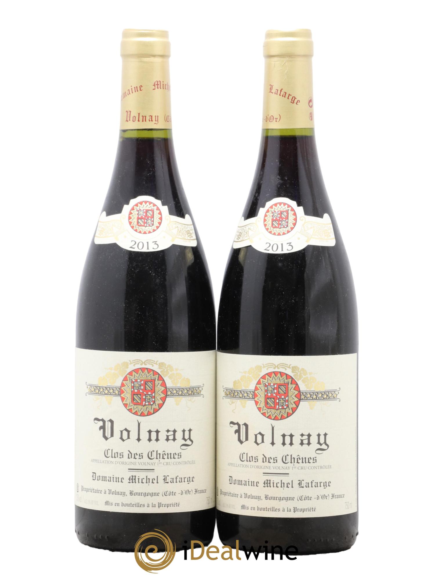 Volnay 1er Cru Clos des Chênes Lafarge (Domaine) 2013 - Lot of 2 bottles - 0