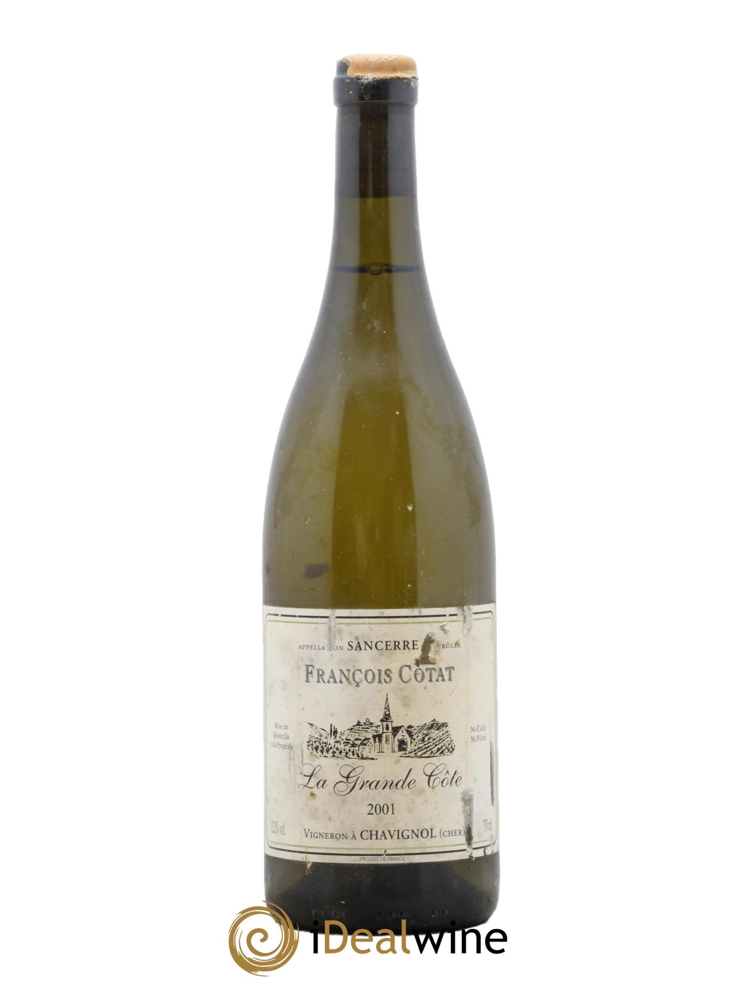 Sancerre La Grande Côte François Cotat 2001 - Lot of 1 bottle - 0