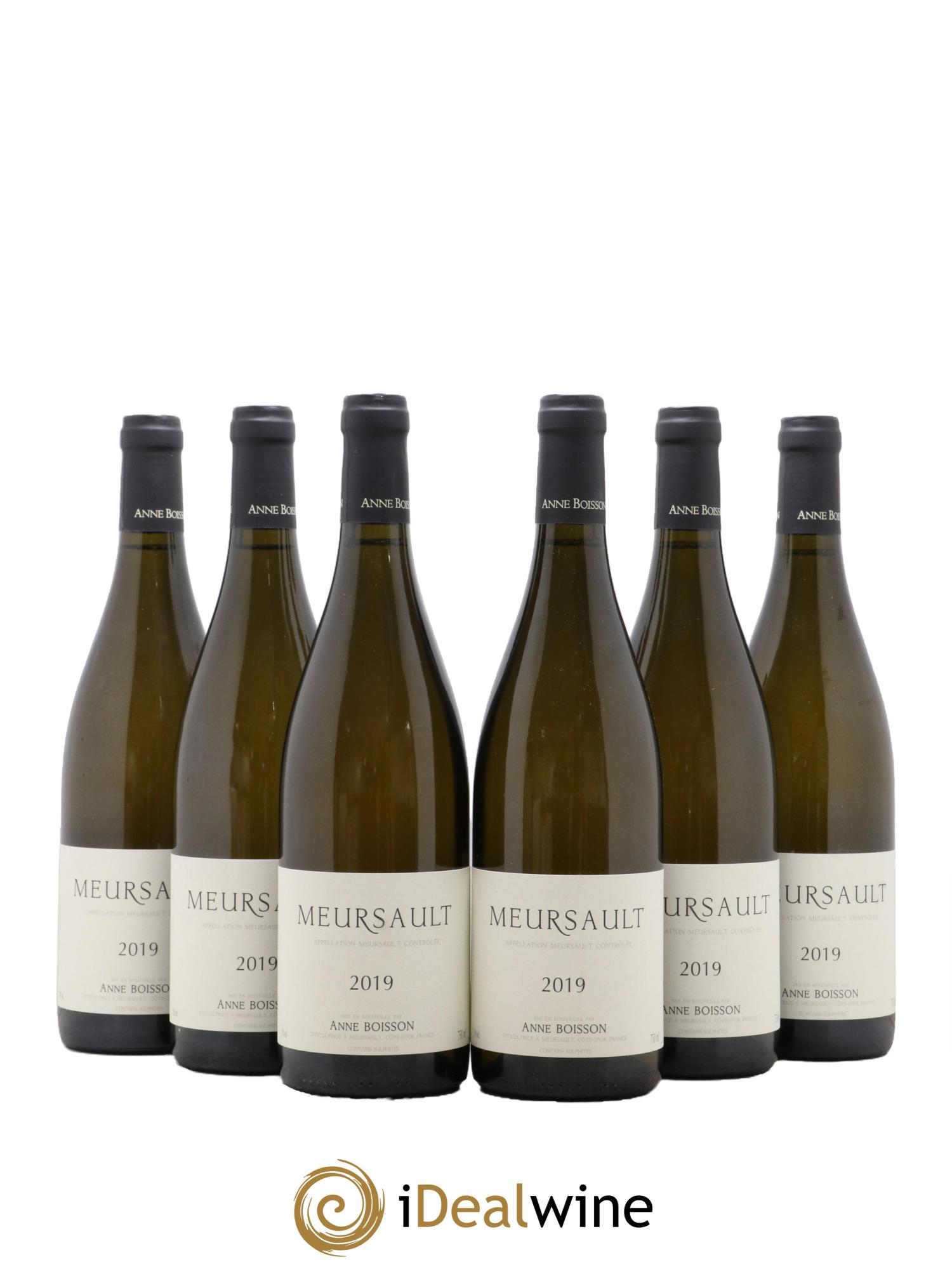 Meursault Anne Boisson 2019 - Lot de 6 bouteilles - 0