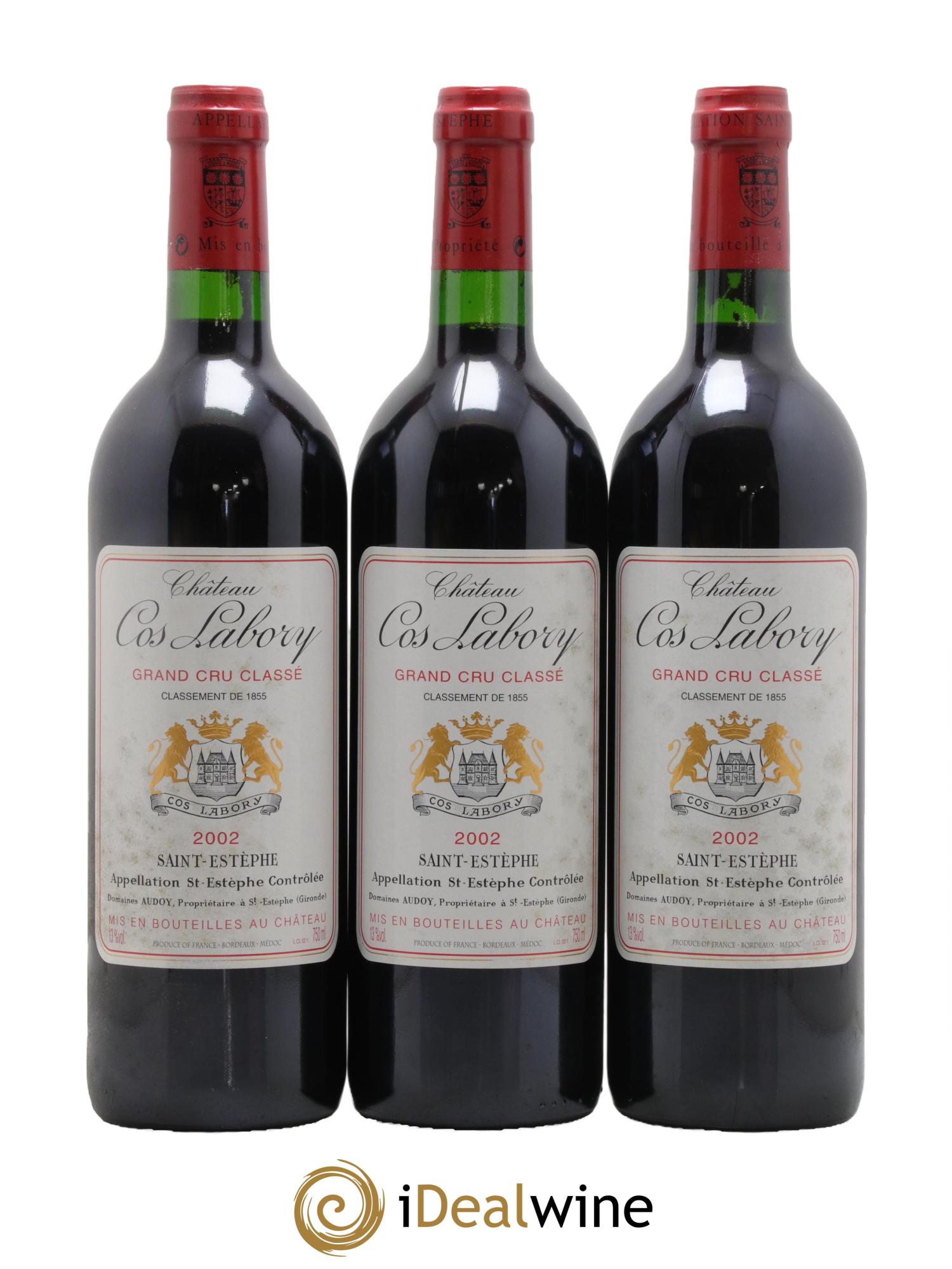 Château Cos Labory 5ème Grand Cru Classé 2002 - Lot of 12 bottles - 4