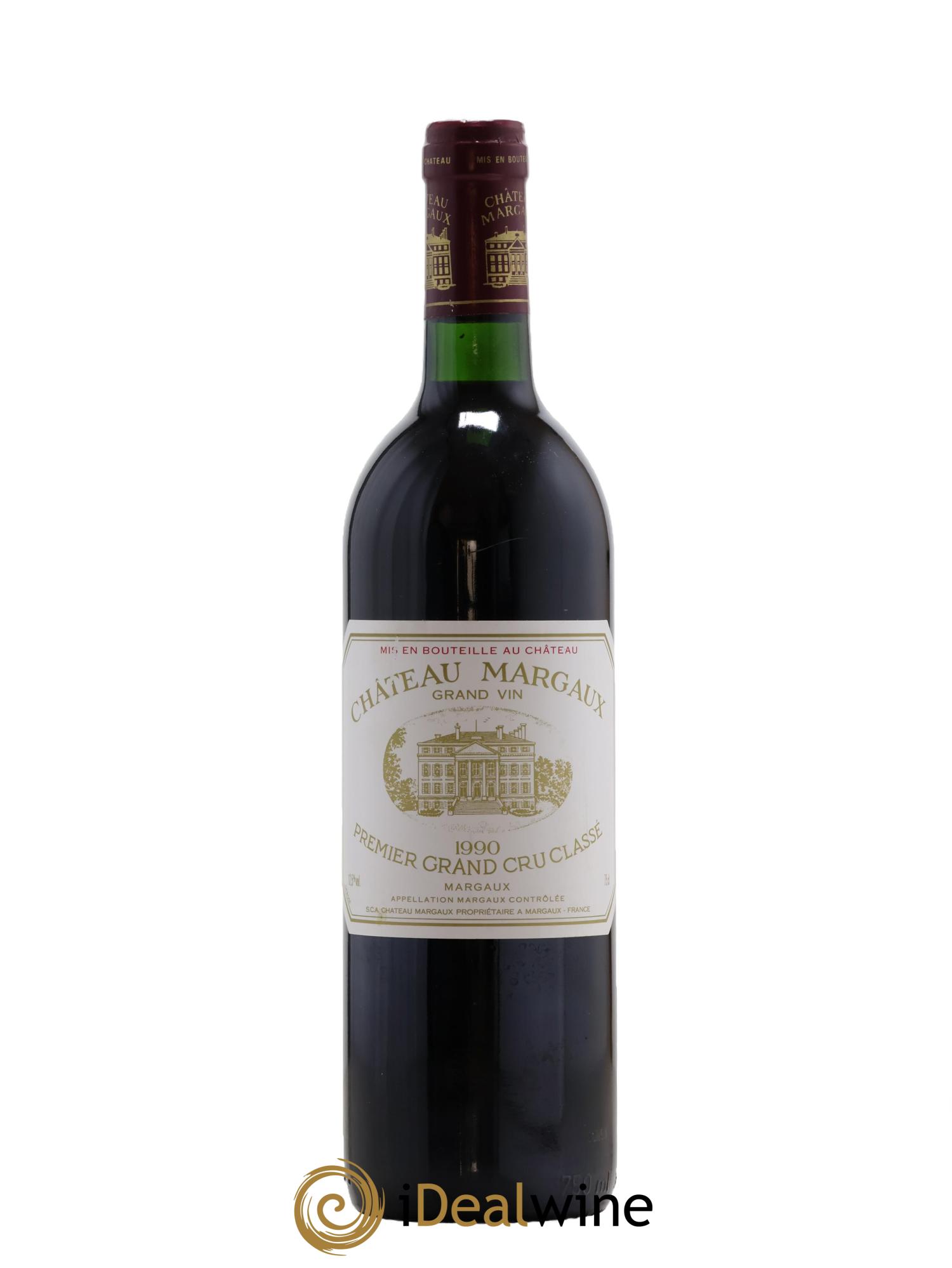 Château Margaux 1er Grand Cru Classé 1990 - Lot of 1 bottle - 0