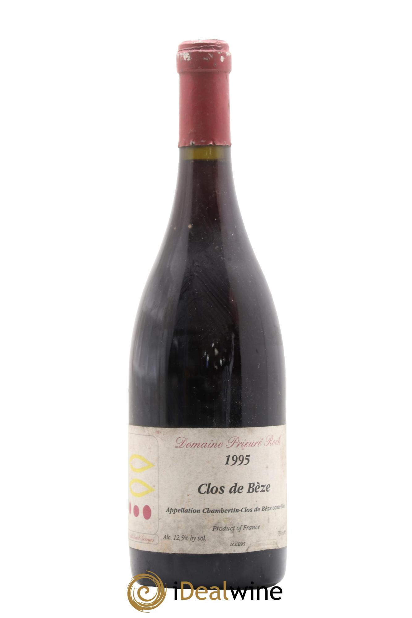 Chambertin Clos de Bèze Grand Cru Prieuré Roch 1995 - Lot de 1 bouteille - 0