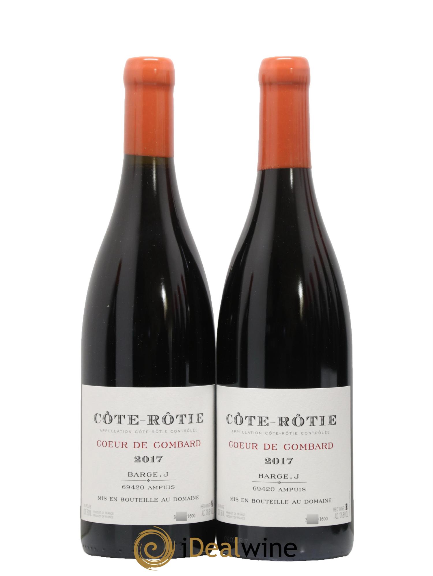 Côte-Rôtie Cœur de Combard Barge (Domaine) 2017 - Lot de 2 bouteilles - 0