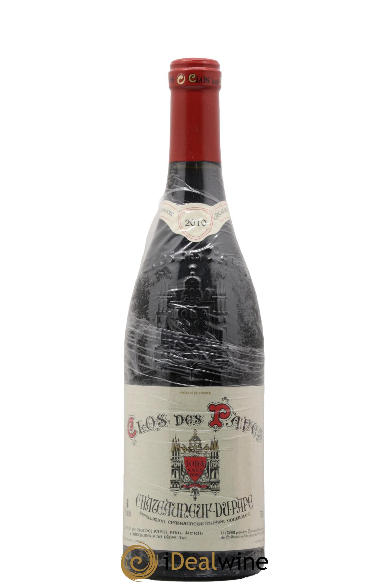 Châteauneuf-du-Pape Clos des Papes - Paul Avril 2010 - Lot of 1 bottle - 0