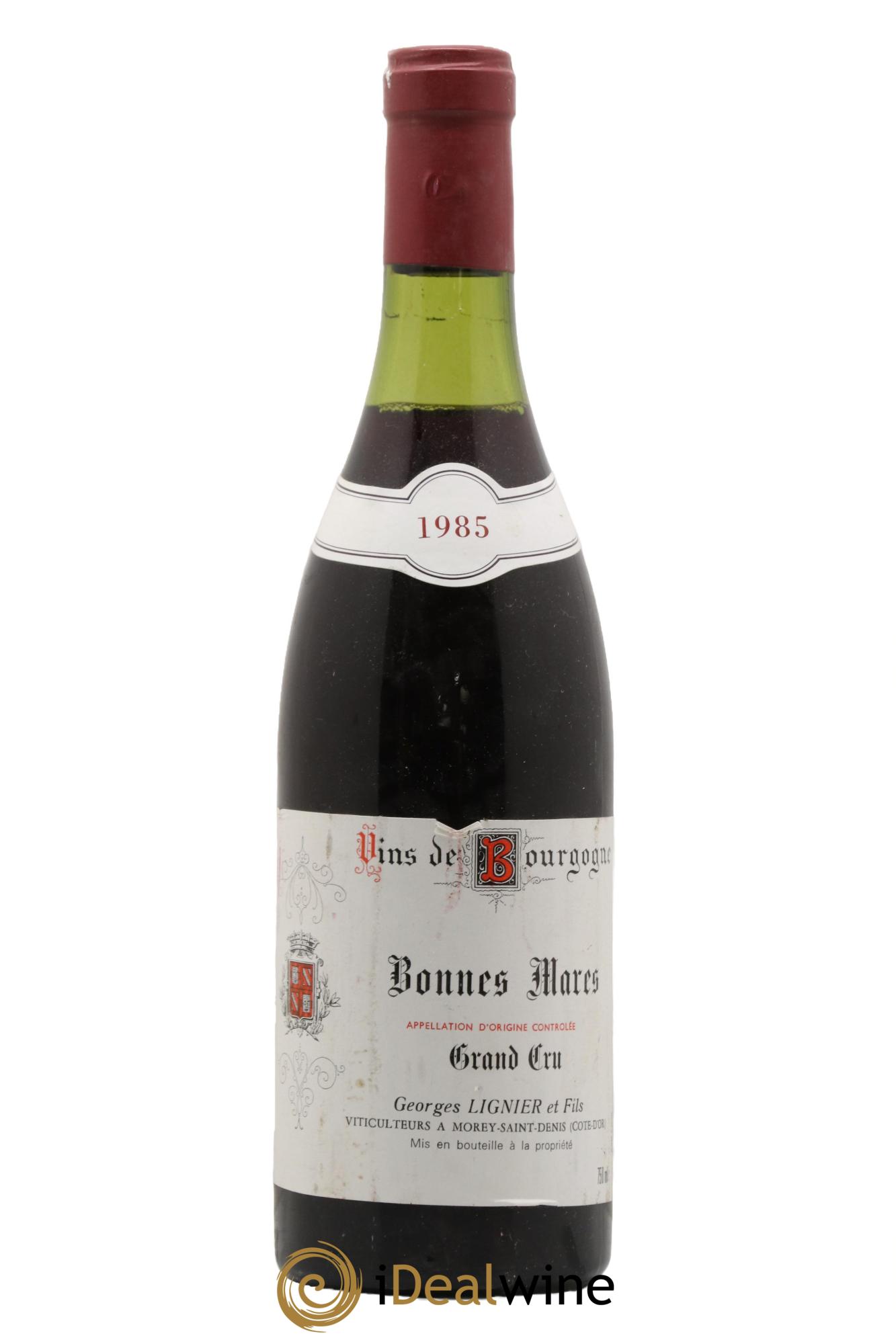 Bonnes-Mares Grand Cru Georges Lignier (Domaine) 1985 - Posten von 1 Flasche - 0