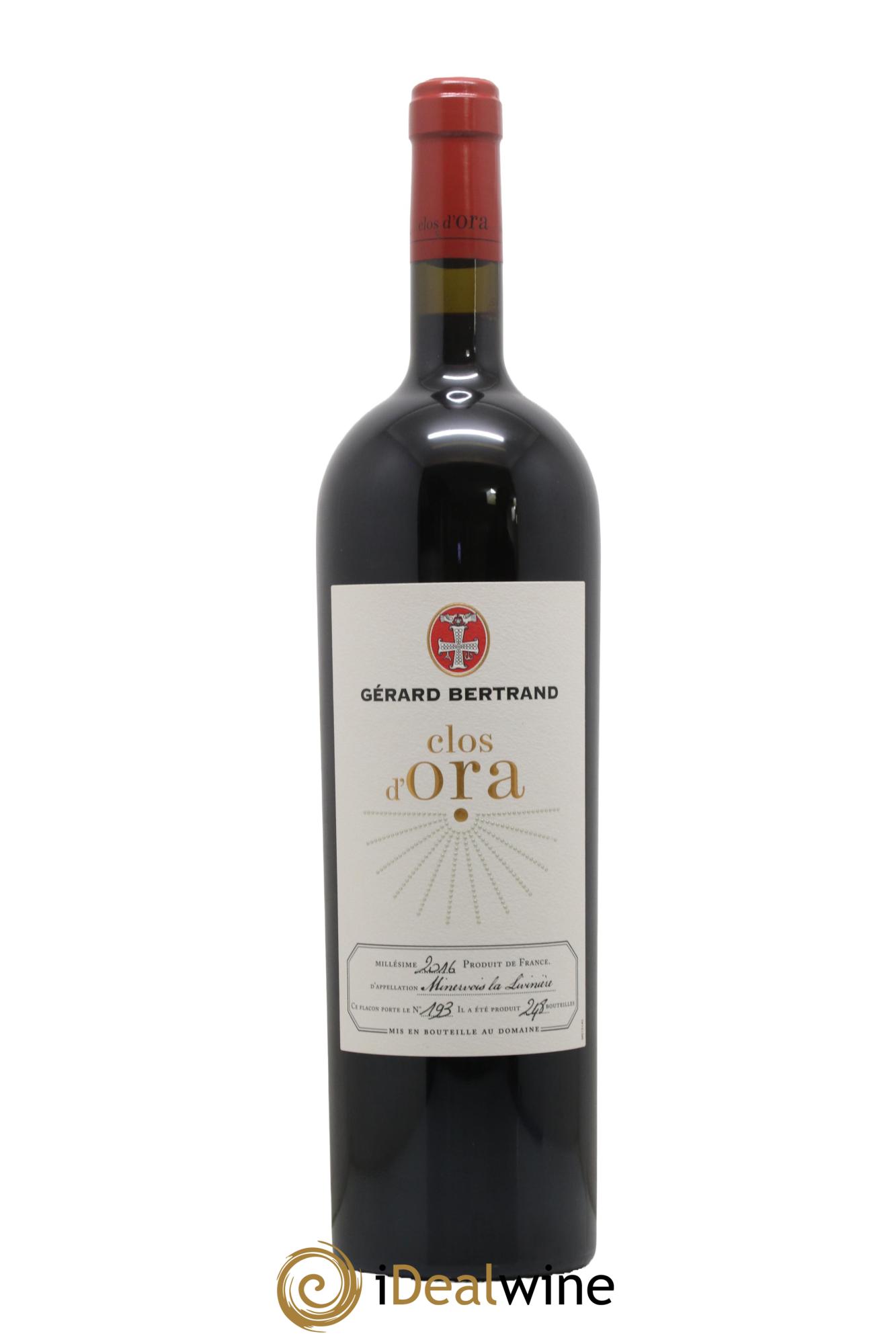 Minervois La Livinière Clos d'Ora Gérard Bertrand 2016 - Lot of 1 magnum - 0