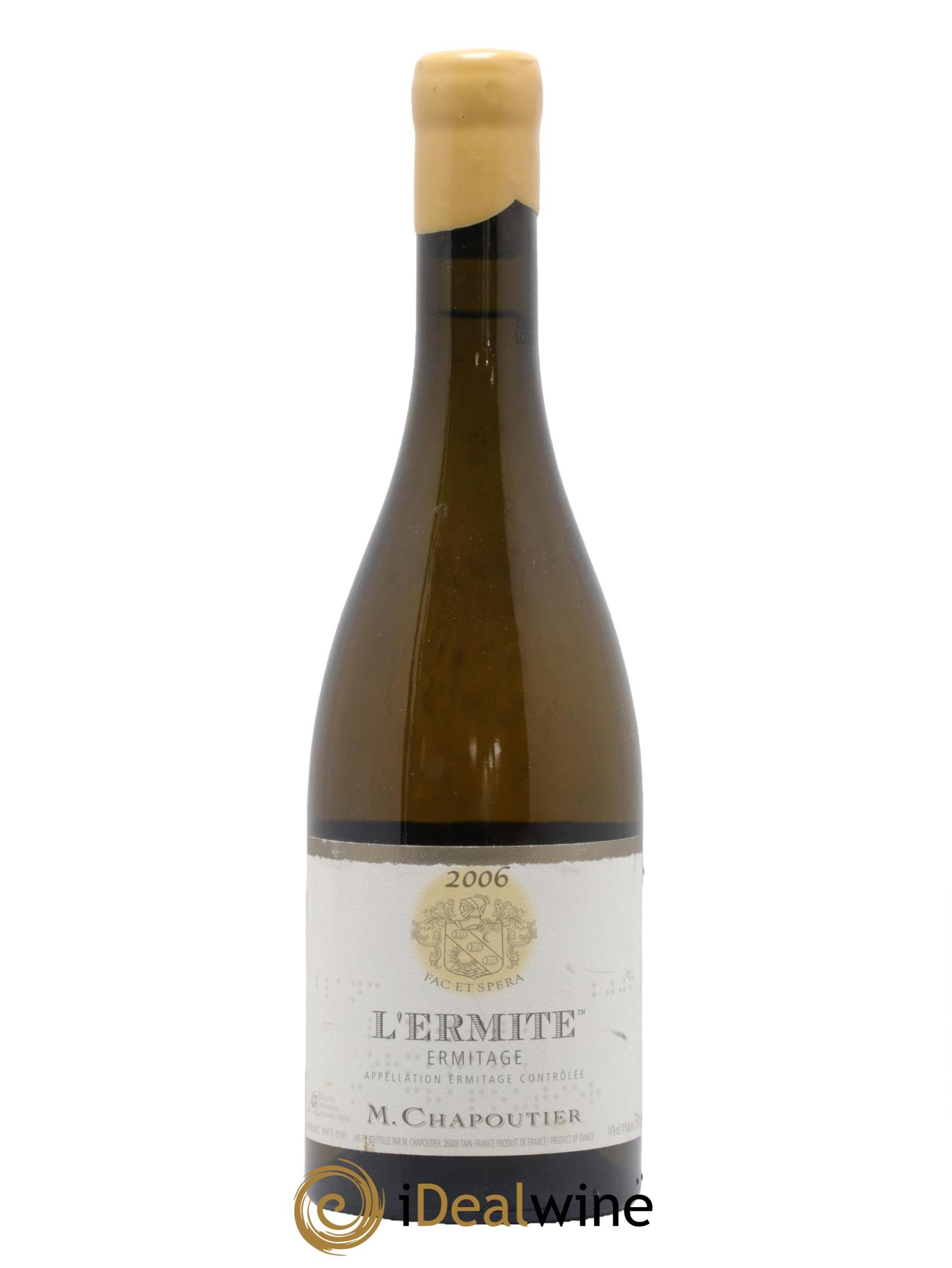 Hermitage Ermitage l'Ermite Chapoutier 2006 - Lot of 1 bottle - 0