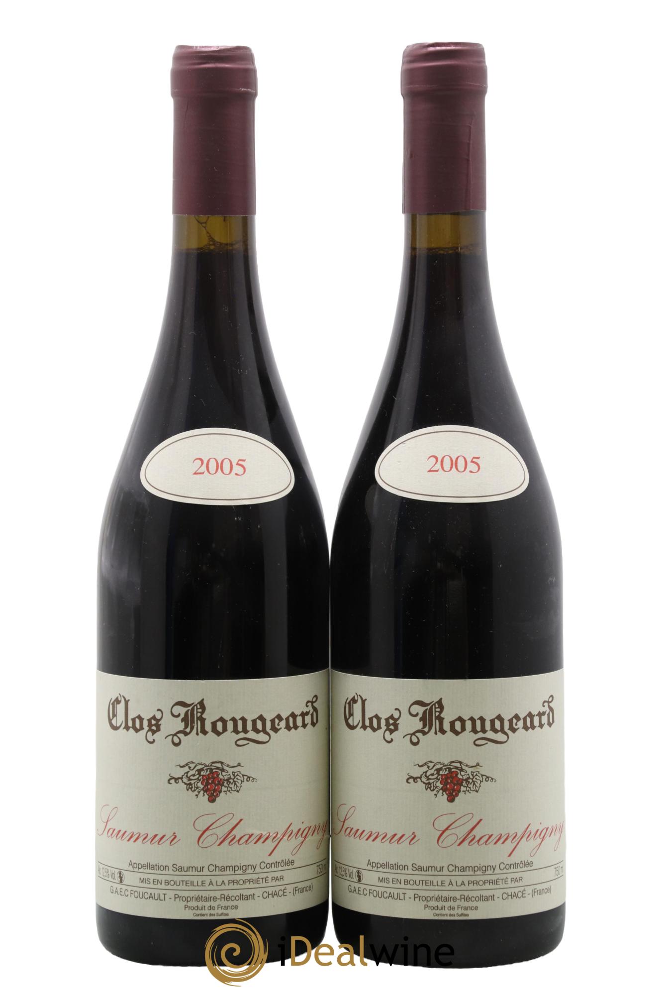 Saumur-Champigny Clos Rougeard 2005 - Lotto di 2 bottiglie - 0