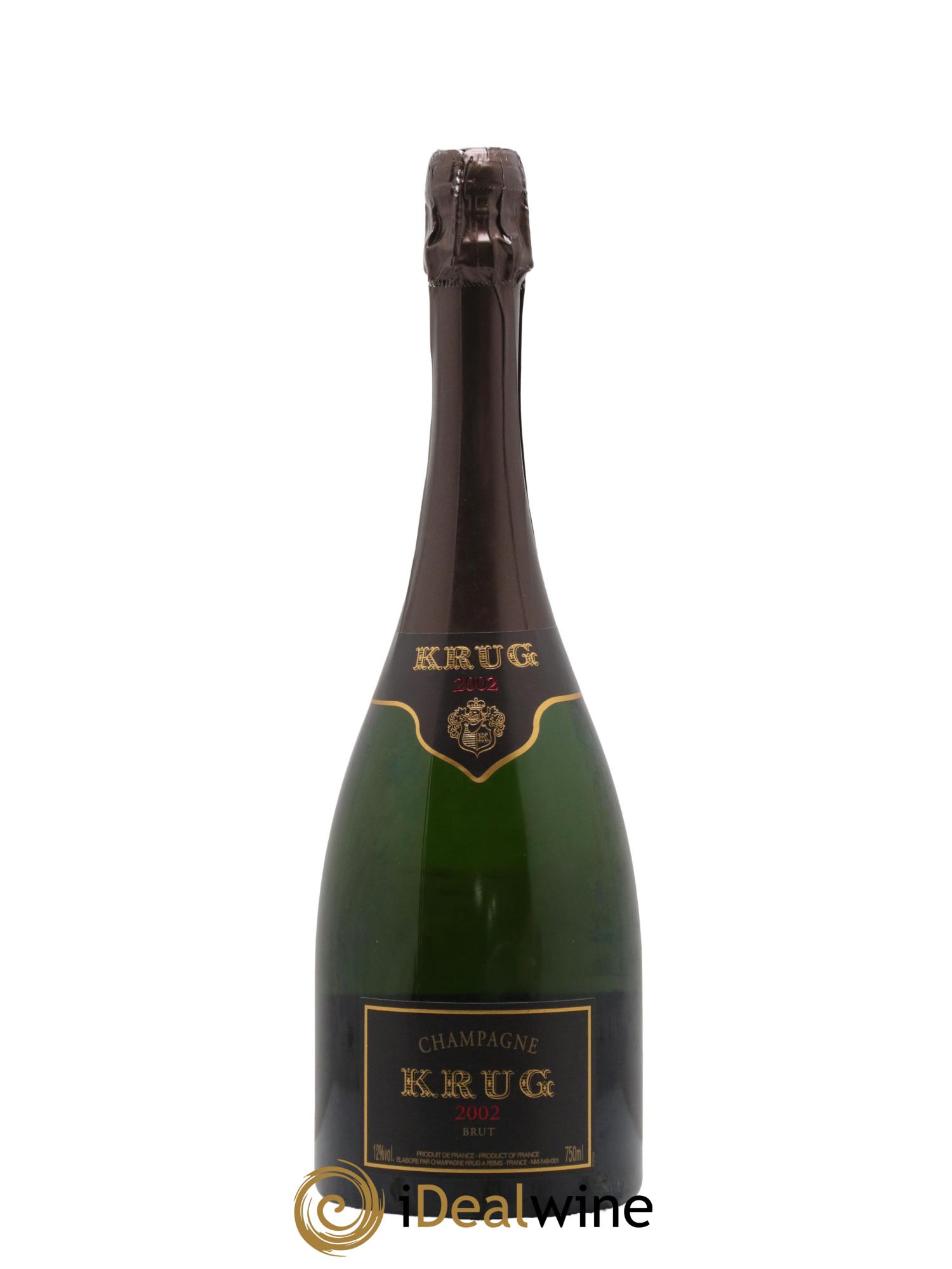 Vintage Krug 2002 - Lot of 1 bottle - 1