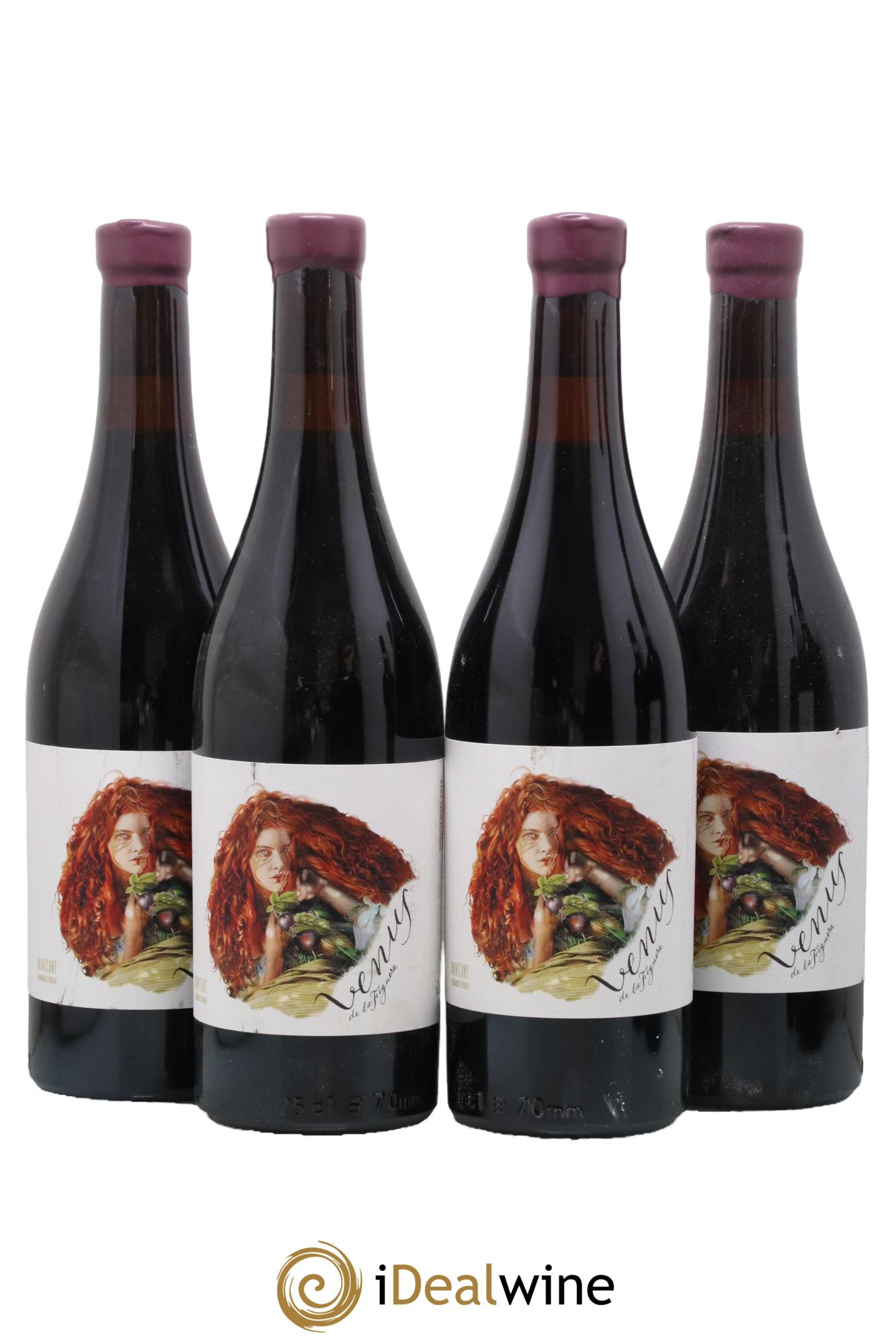 Montsant DO Garnatxa Negra Venus De La Figuera 2018 - Lot de 4 bouteilles - 0