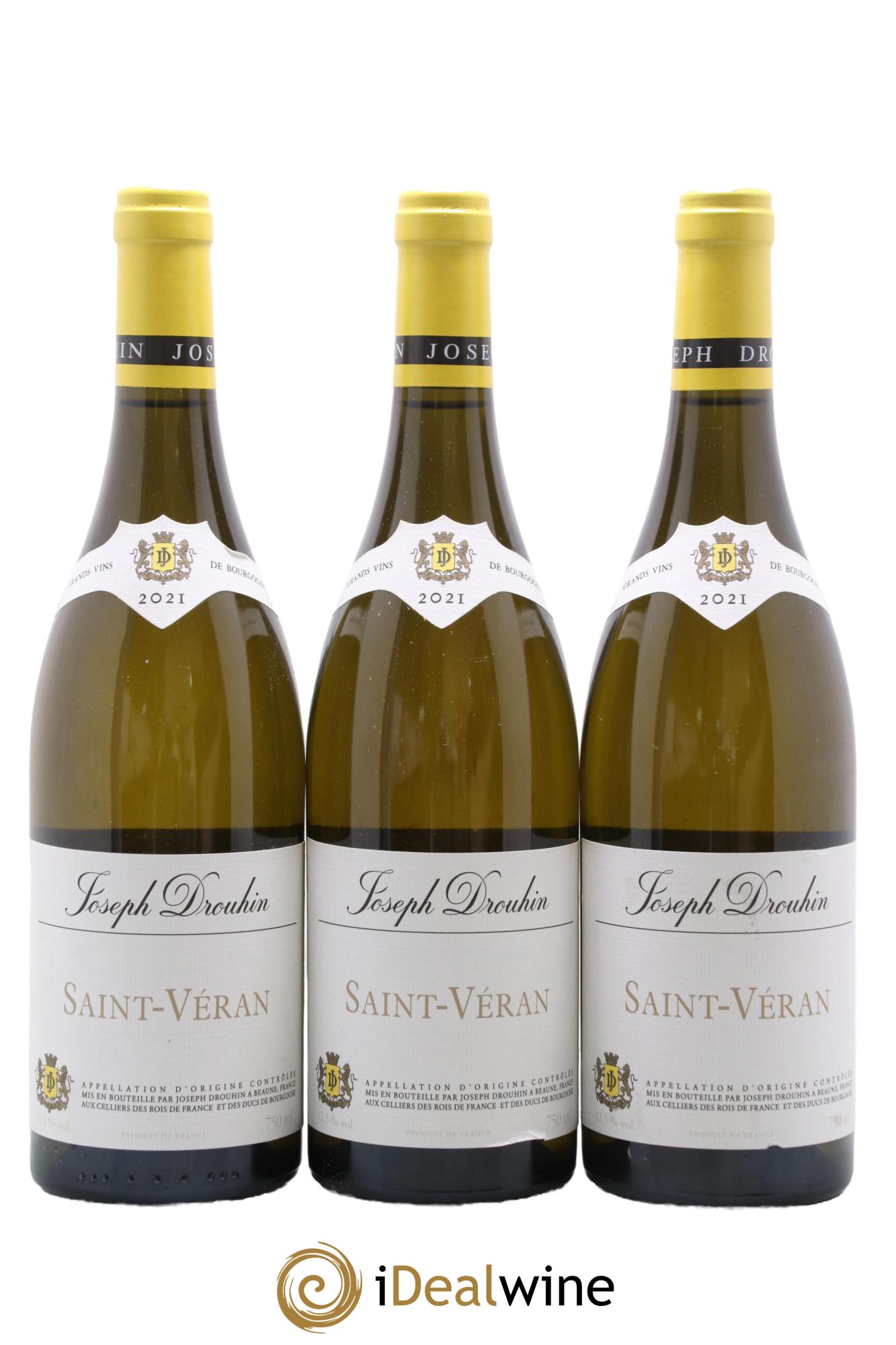 Saint-Véran Joseph Drouhin 2021 - Lot de 3 bouteilles - 0