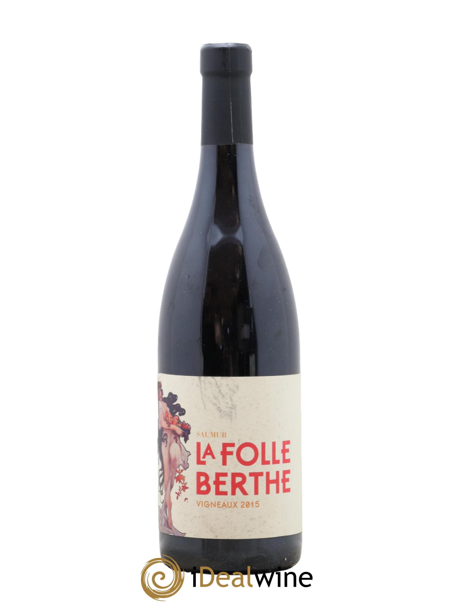 Saumur Les Vigneaux La Folle Berthe David Foubert 2015 - Lotto di 1 bottiglia - 0