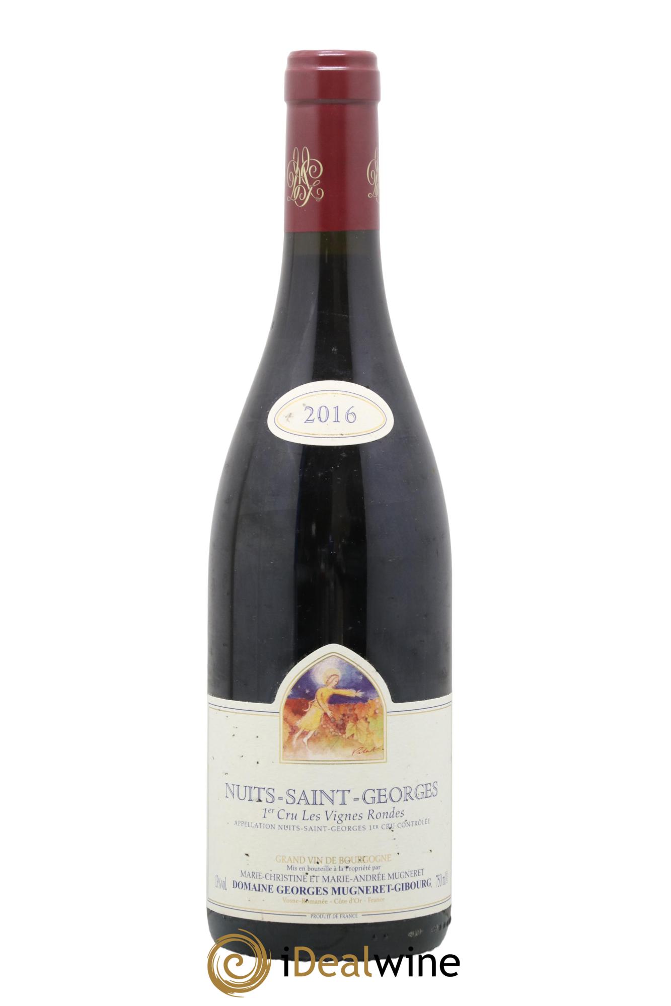 Nuits Saint-Georges 1er Cru Les Vignes Rondes Georges Mugneret (Domaine) 2016 - Lot de 1 bouteille - 0