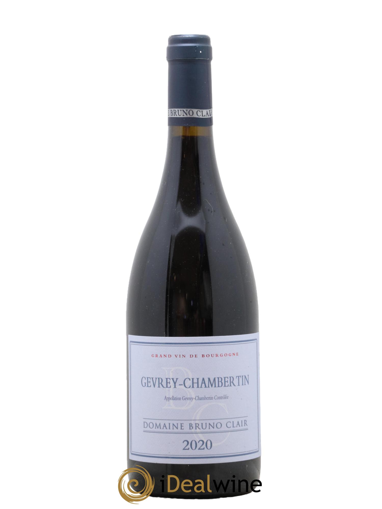 Gevrey-Chambertin Bruno Clair (Domaine) 2020 - Lot de 1 bouteille - 0