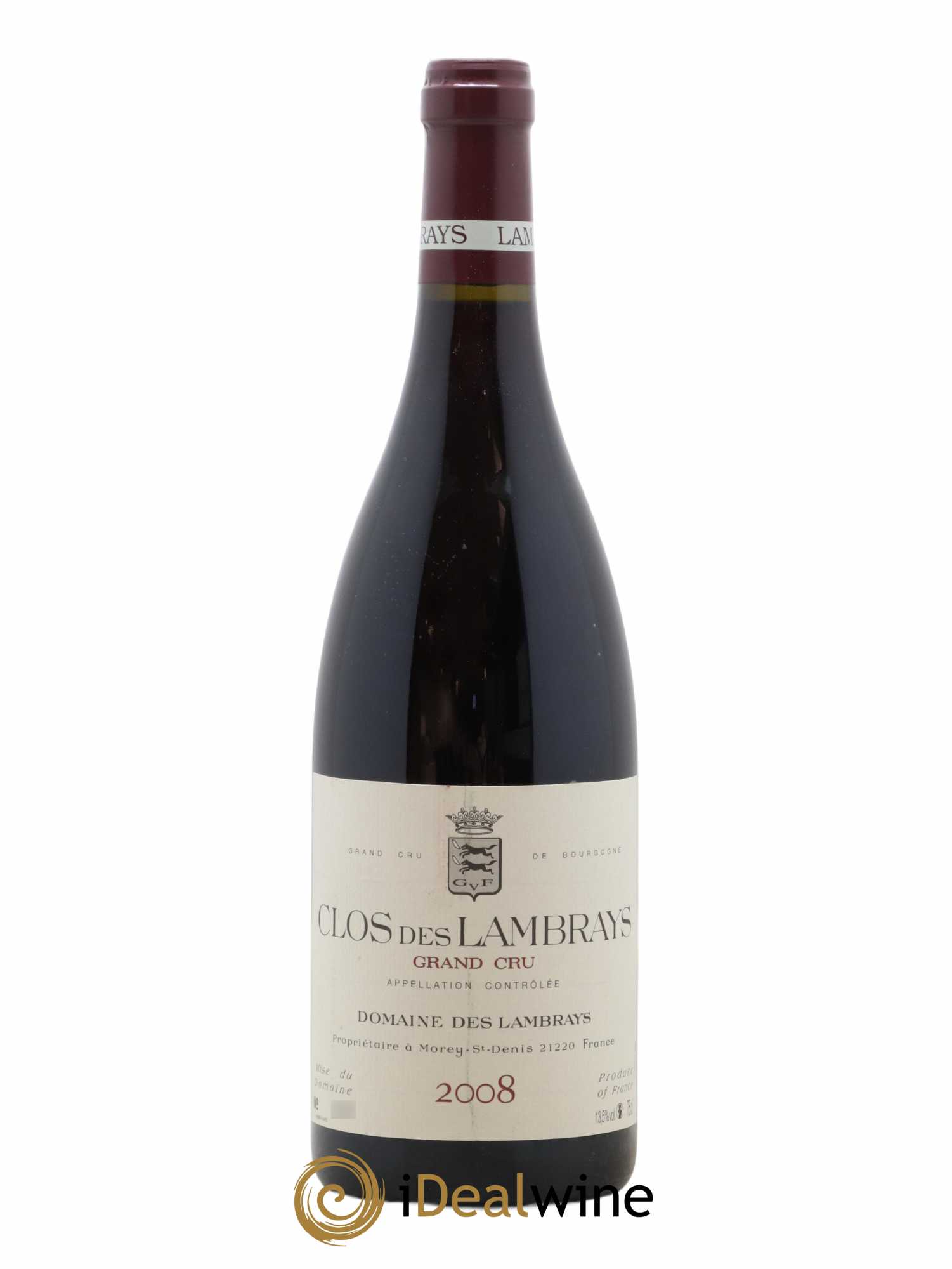 Clos des Lambrays Grand Cru Domaine des Lambrays  2008 - Posten von 1 Flasche - 0