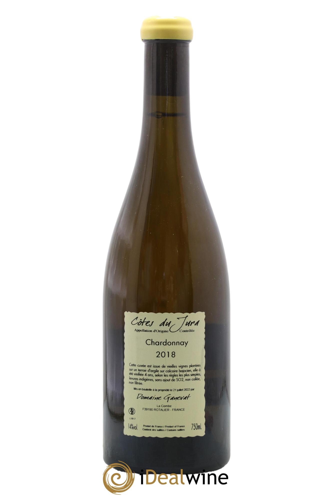 Côtes du Jura Rouchamps Chardonnay Jean-François Ganevat (Domaine) 2018 - Lot of 1 bottle - 1