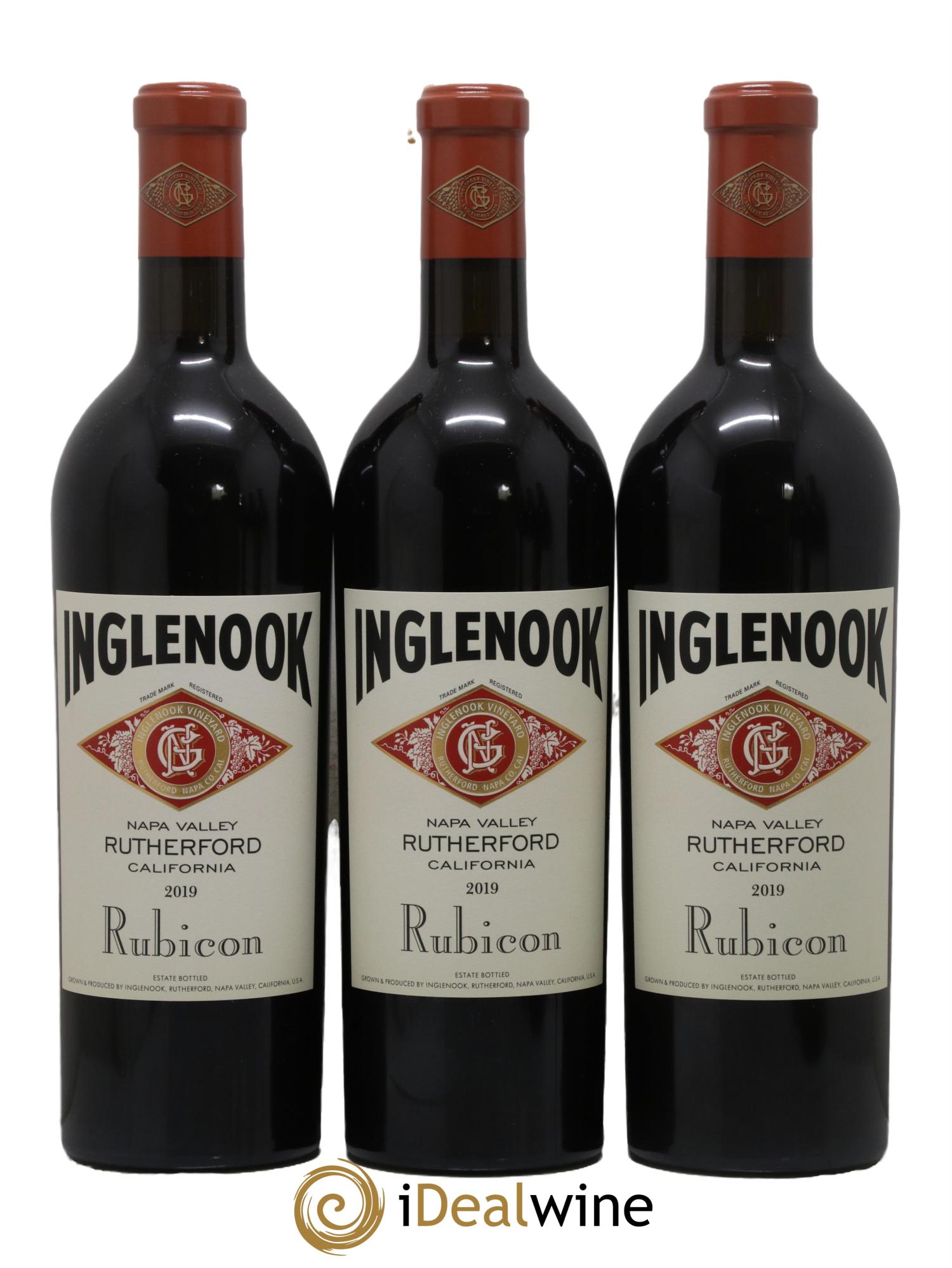 Napa Valley Inglenook Rubicon 2019 - Lot of 3 bottles - 0