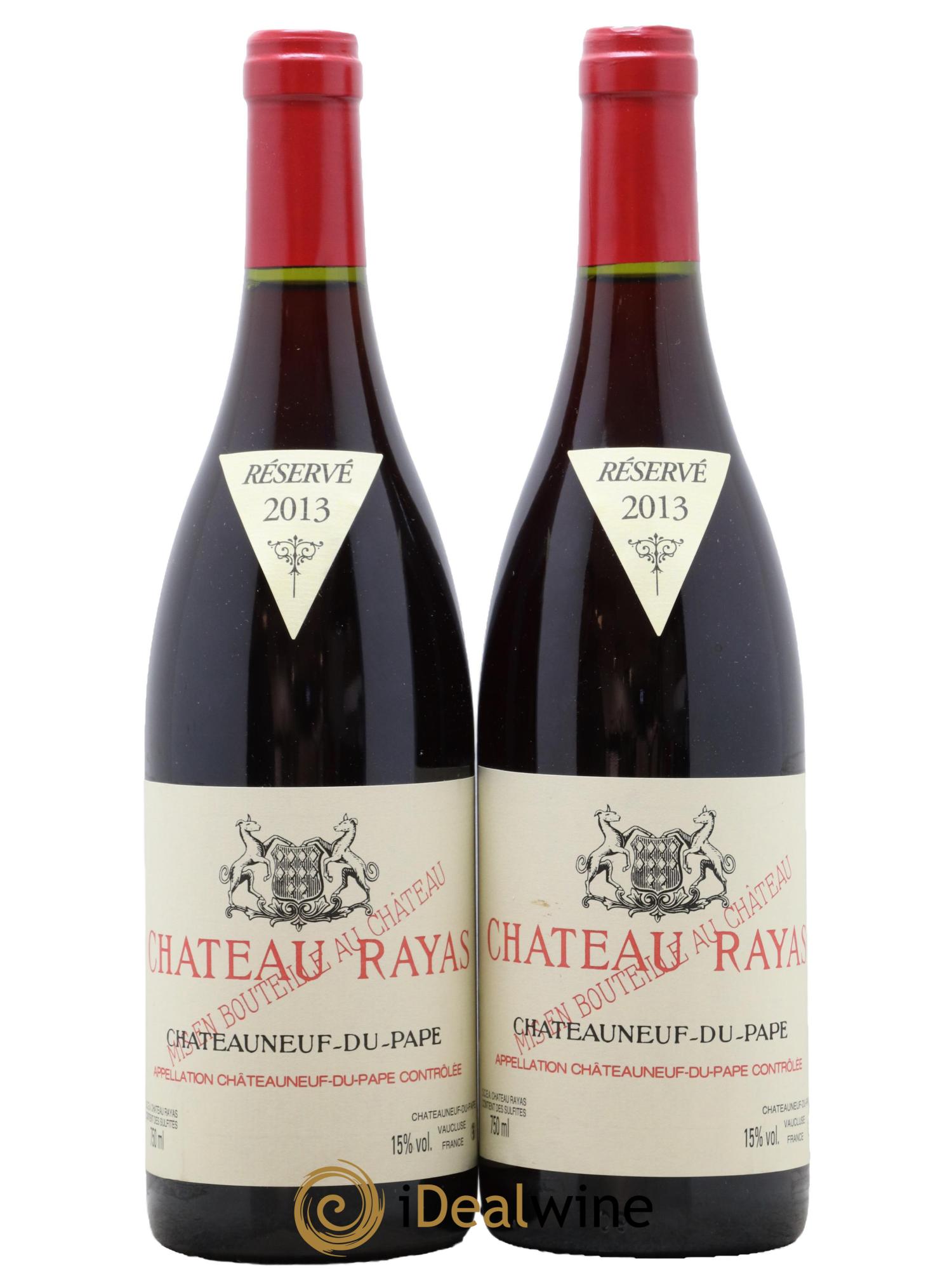 Châteauneuf-du-Pape Château Rayas Emmanuel Reynaud 2013 - Lot de 2 bouteilles - 0