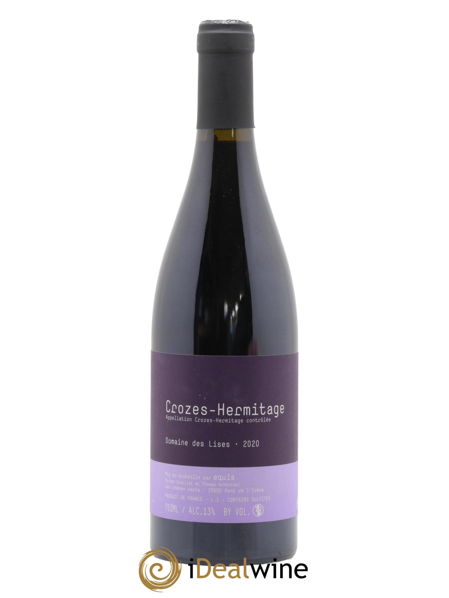 Crozes-Hermitage Lises (Domaine des) 2020 - Lotto di 1 bottiglia - 0