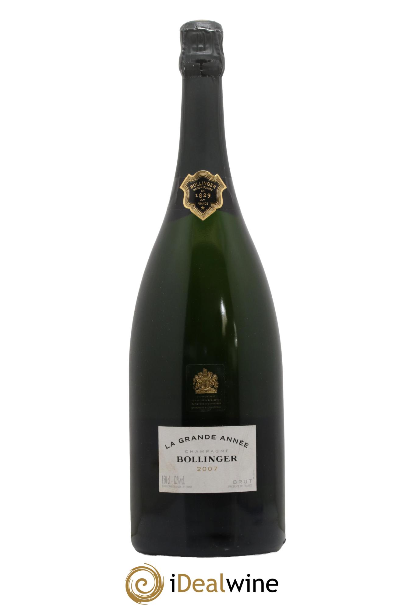 Grande Année Bollinger 2007 - Lot of 1 magnum - 0