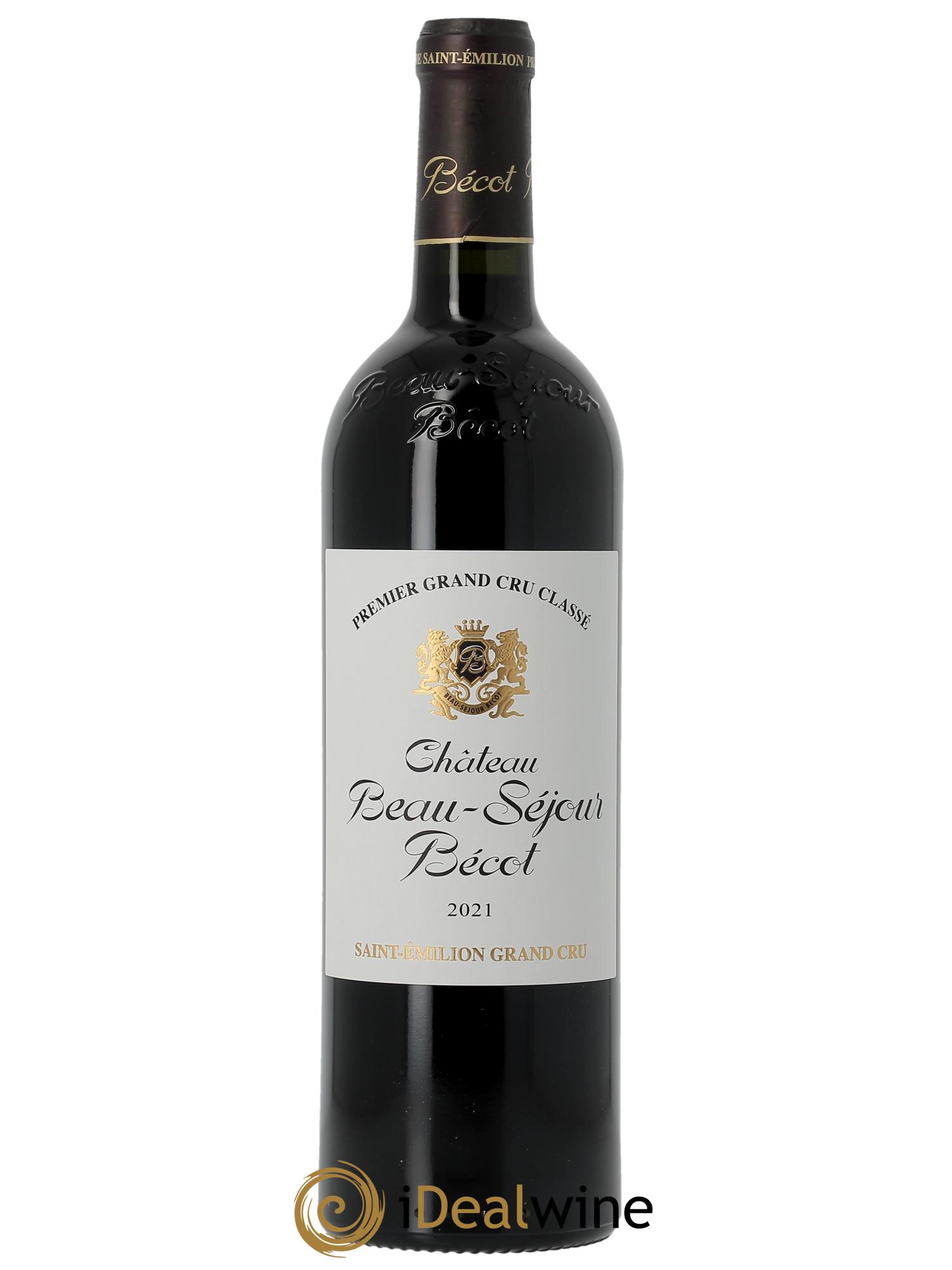 Château Beau-Séjour Bécot 1er Grand Cru Classé B (Cassetta in legno a partire da 6 bt) 2021 - Lotto di 1 bottiglia - 0