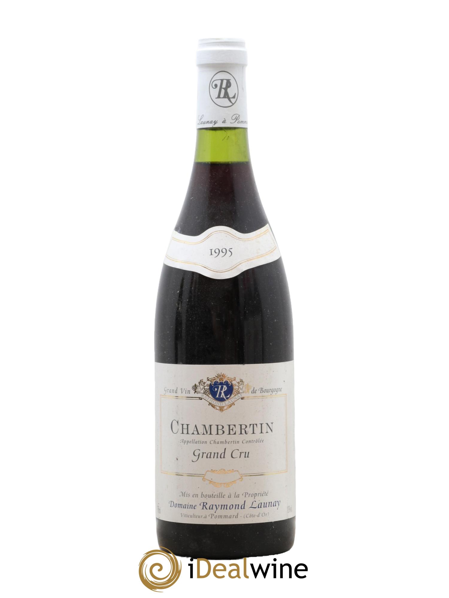 Chambertin Grand Cru Domaine Raymond Launay 1995 - Lot de 1 bouteille - 0