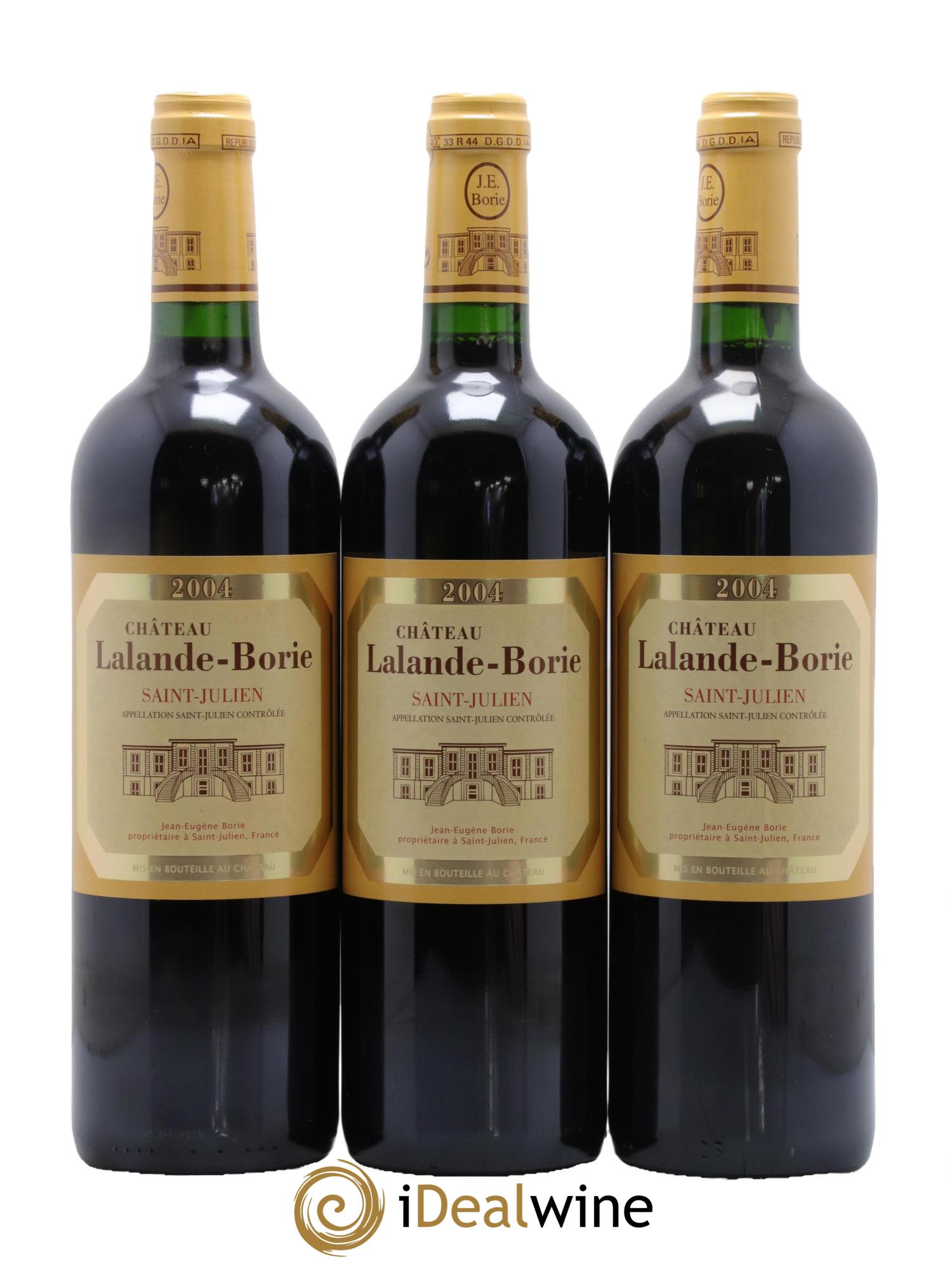 Château Lalande Borie 2004 - Lot of 12 bottles - 1